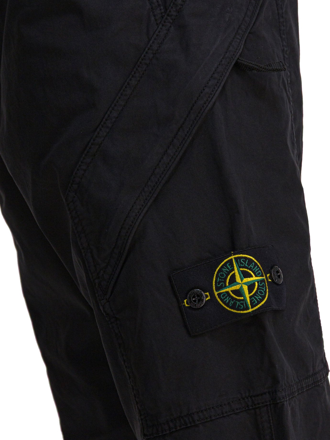 Stone Island Supima Cotton Cargo Trousers - 4