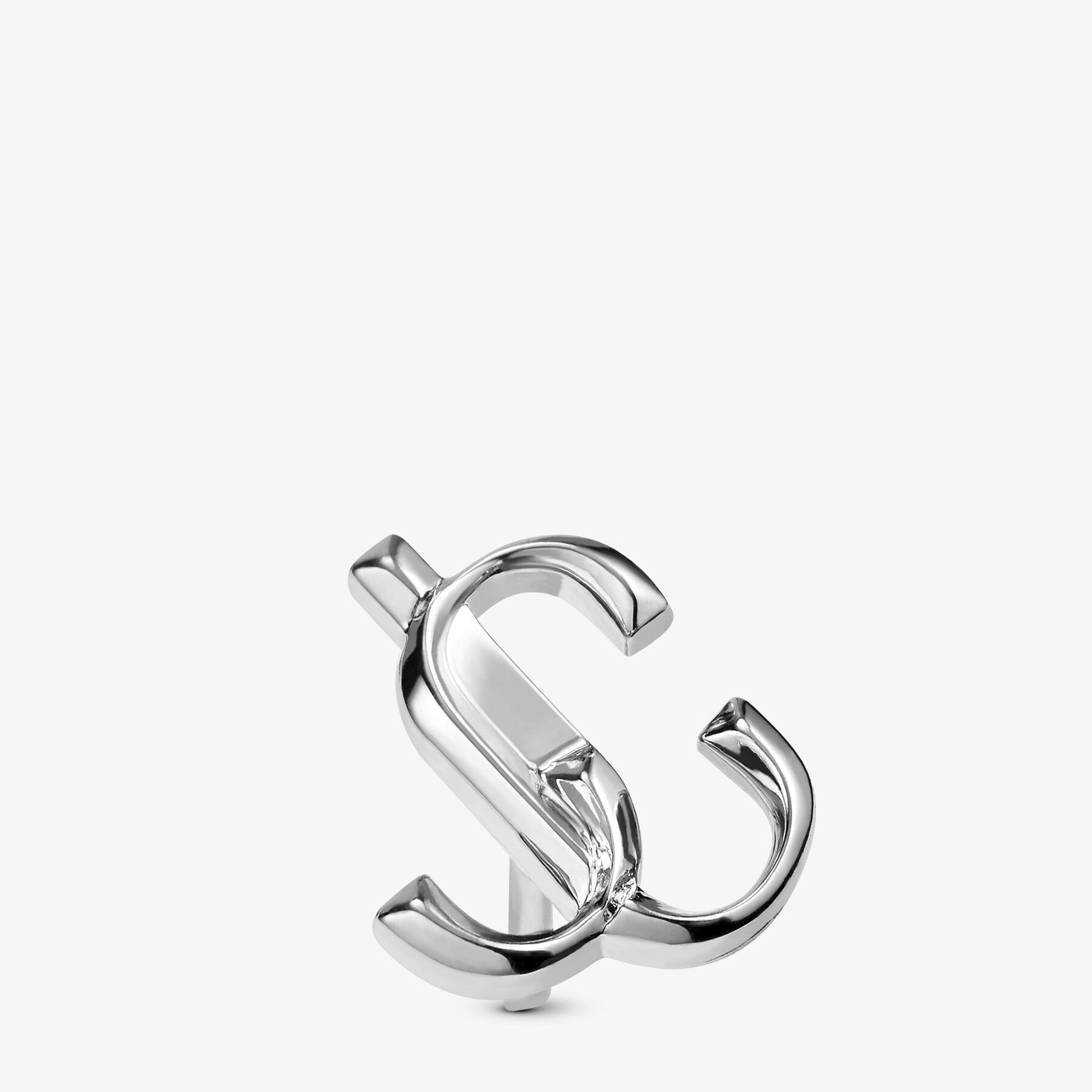 JIMMY CHOO JC Mini Studs Silver-Finish Metal JC Mini Stud