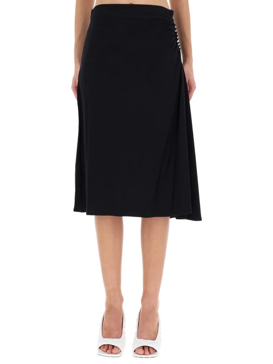 Dries Van Noten Draped "Hevira" Skirt - 1