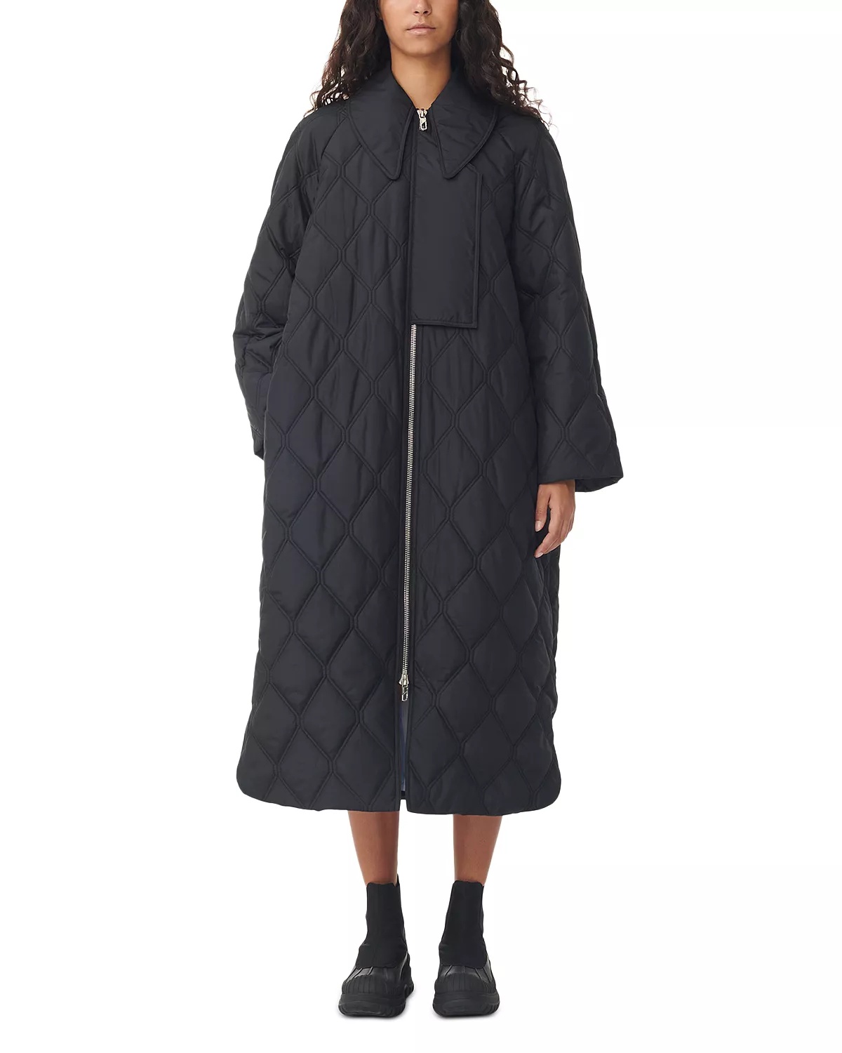 Ripstop Quilted Coat - 1