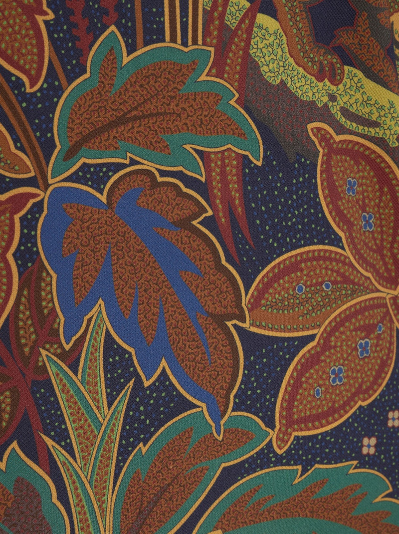 POLO SHIRT WITH PEACOCK PRINT 6