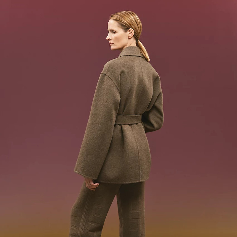 Hermès Short wrap coat outlook