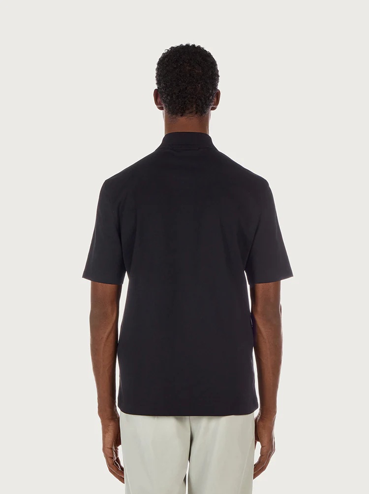 POLO WITH EMBROIDERY DETAILS - 4