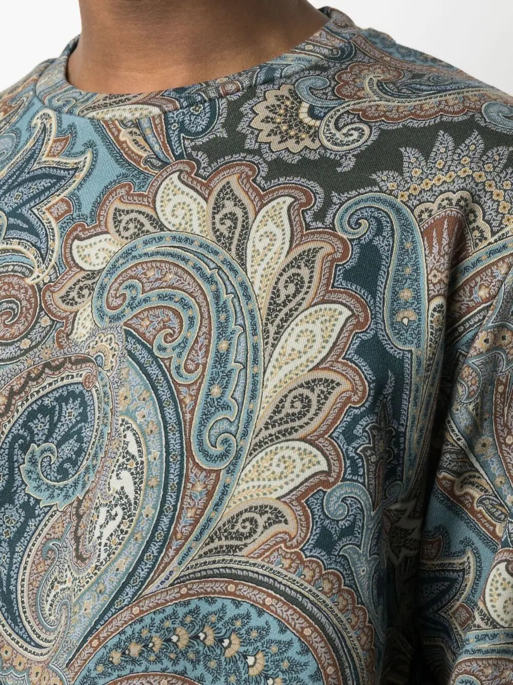 paisley-print jumper - 5