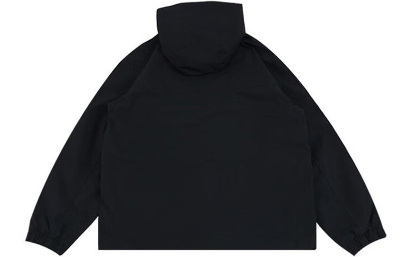 New Balance New Balance Logo Urban Remix Woven Jacket 'Black' AMJ33359-BK outlook