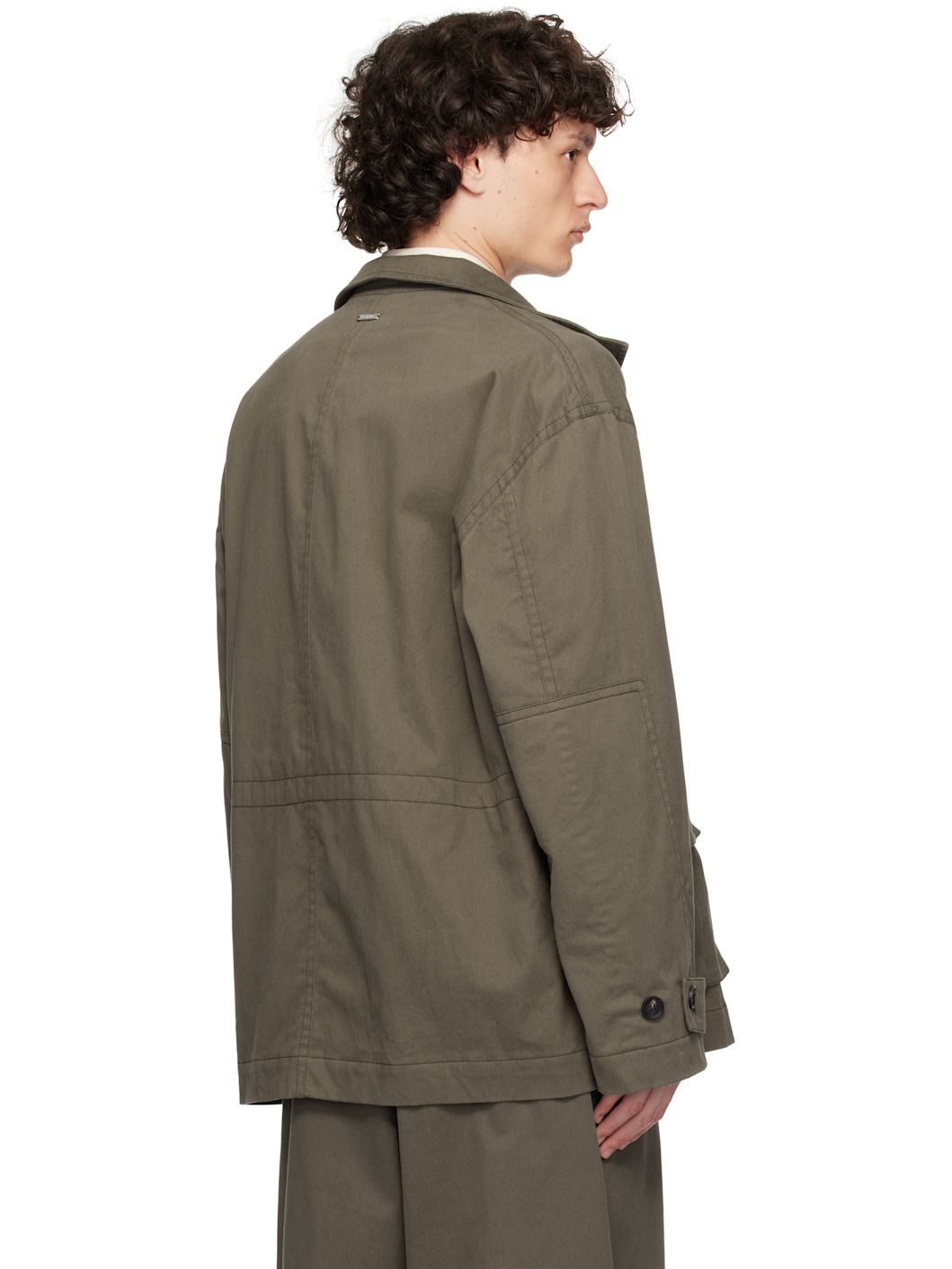Taupe Saharan Jacket - 3