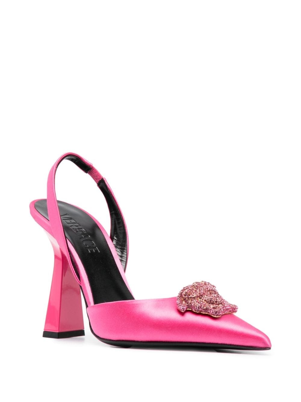 La Medusa 105mm slingback pumps - 2
