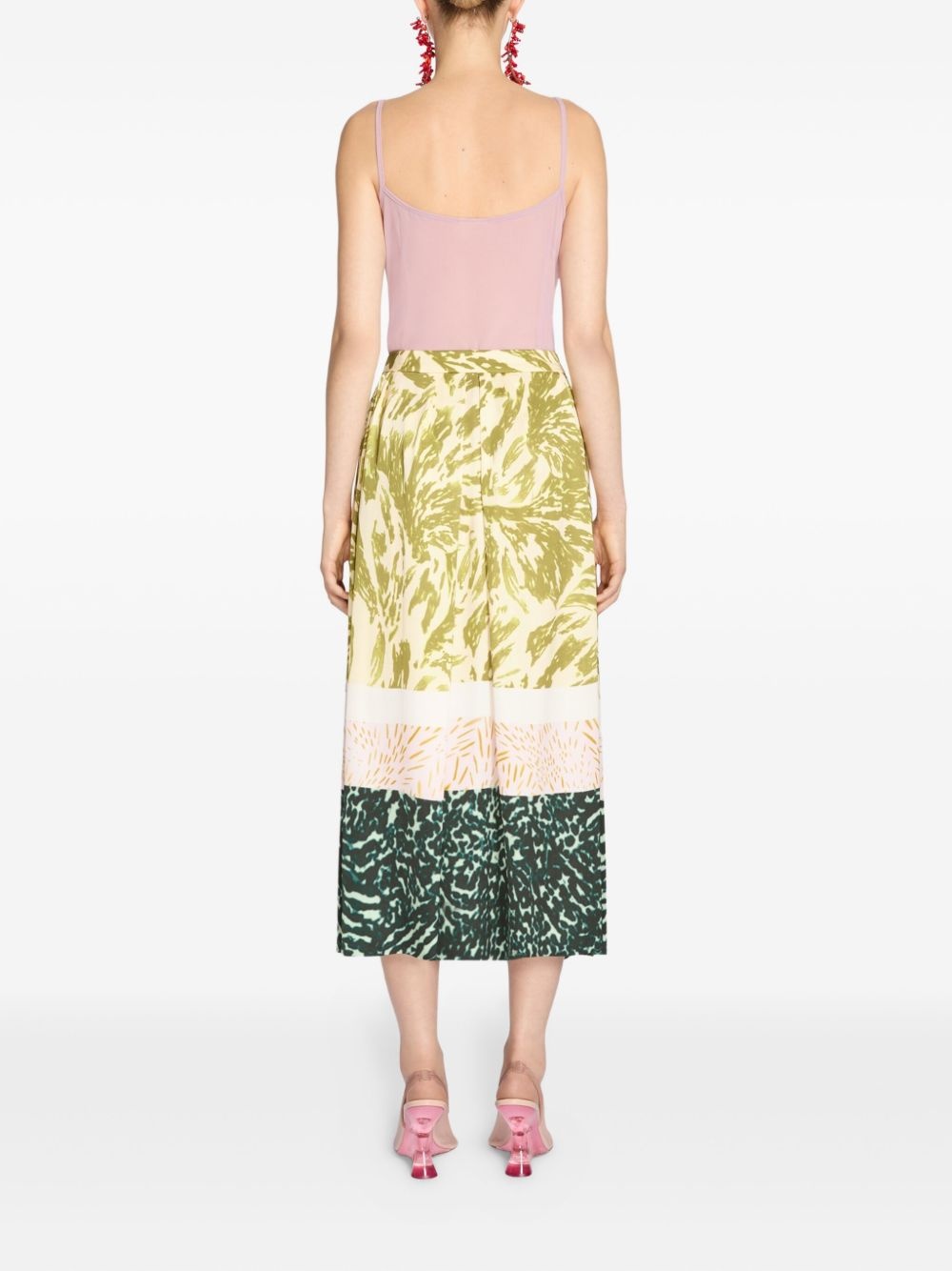 pleated maxi skirt - 4