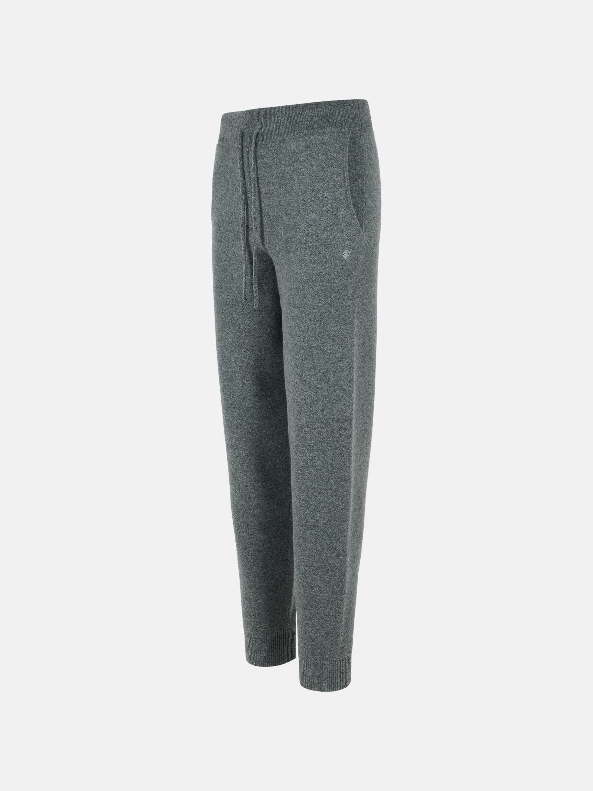 'HESPERO' grey cashmere trousers - 2