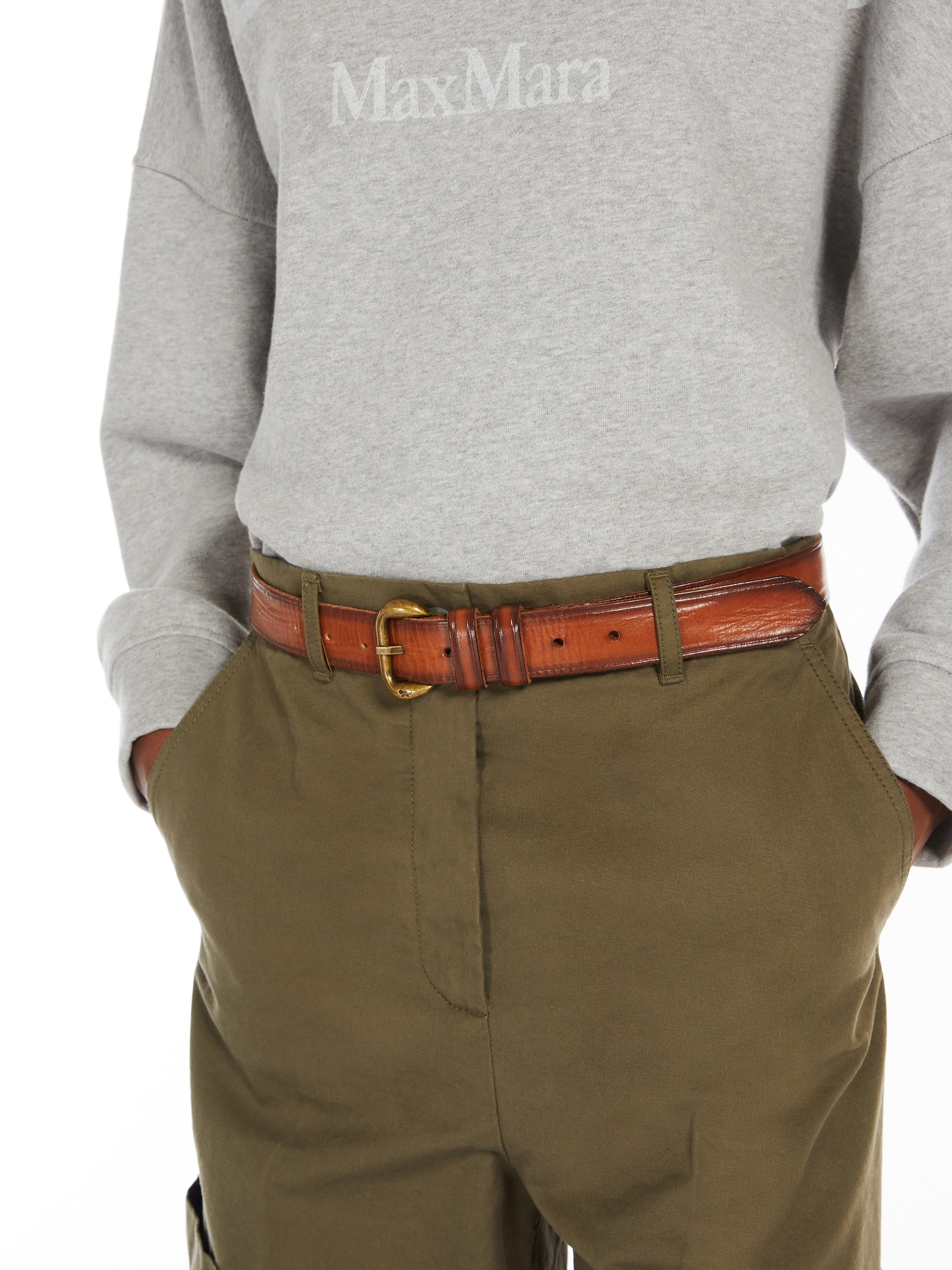 VAIMY Basic leather belt - 3