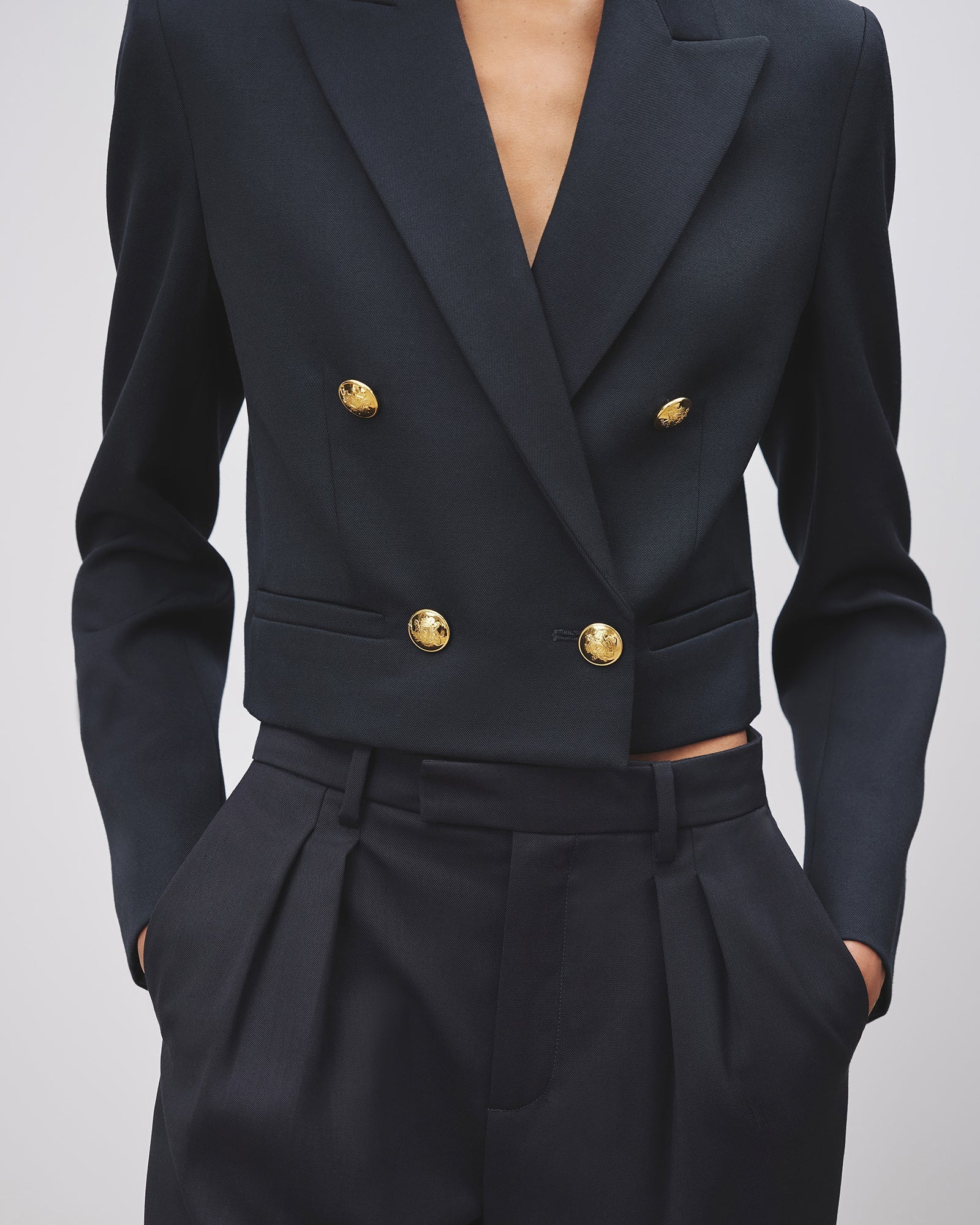 BEAUREGARD CROPPED BLAZER - 3