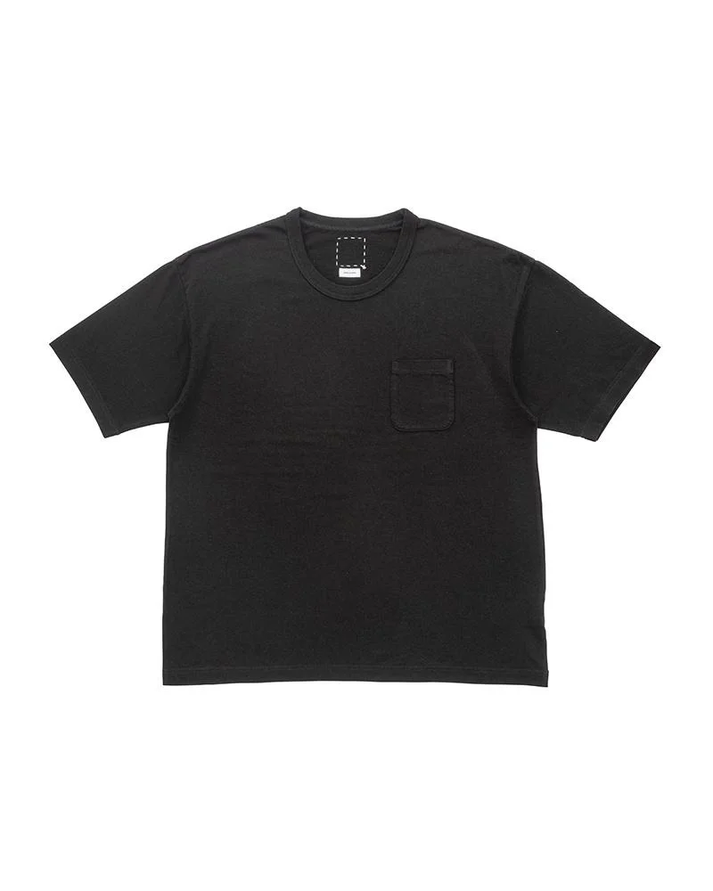 JUMBO TEE S/S (C/SI) BLACK - 1