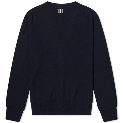 Thom Browne Thom Browne Jersey Stitch Relaxed Cardigan outlook