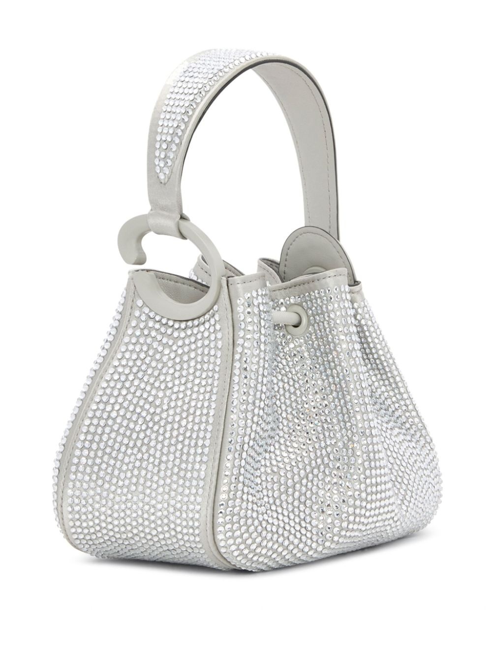 nano O Handle crystal-pavé bag - 3