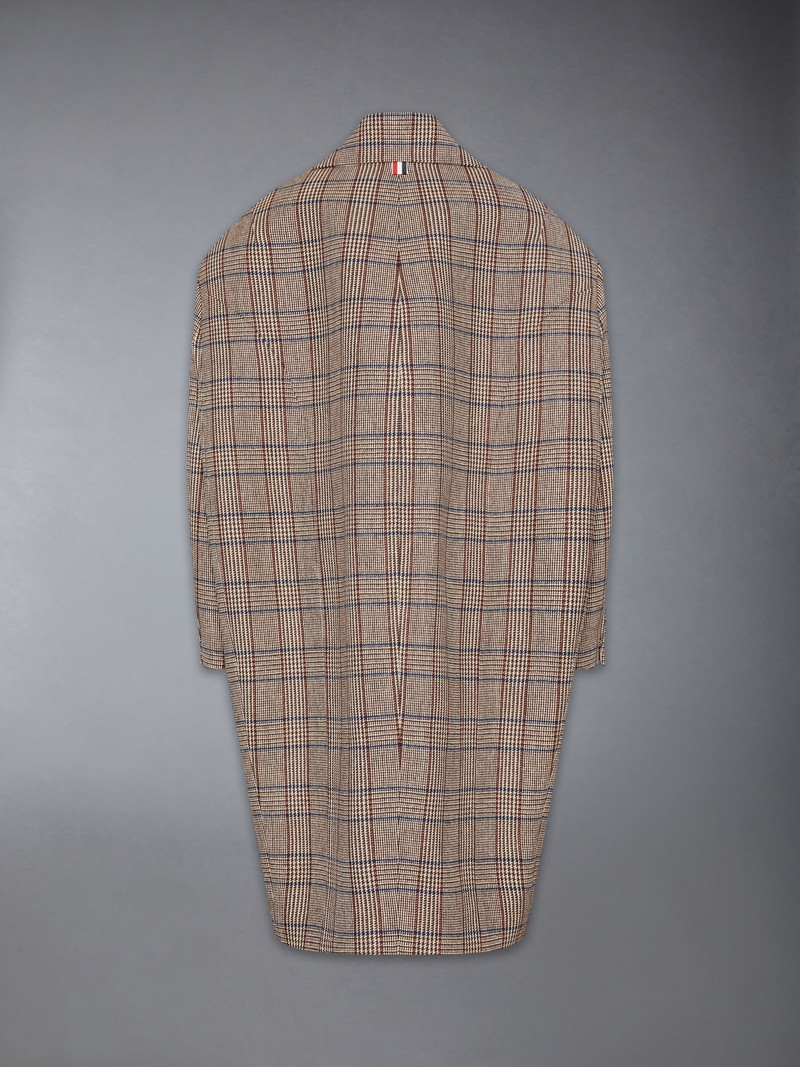 HUNTING TWEED COCOON COAT 13