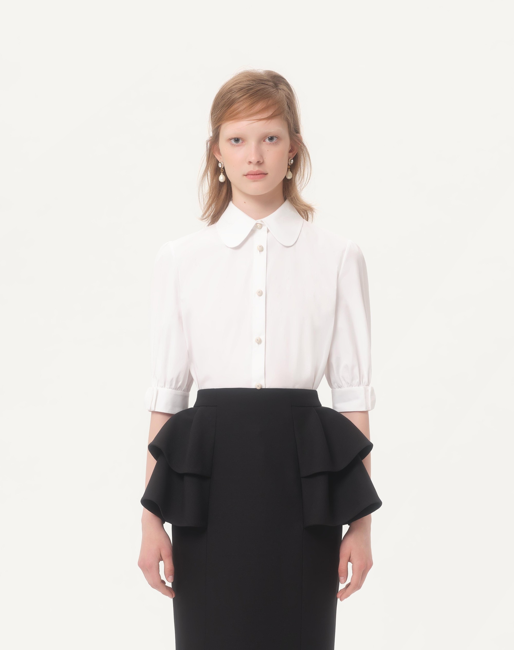 COTTON POPELINE SHIRT - 5