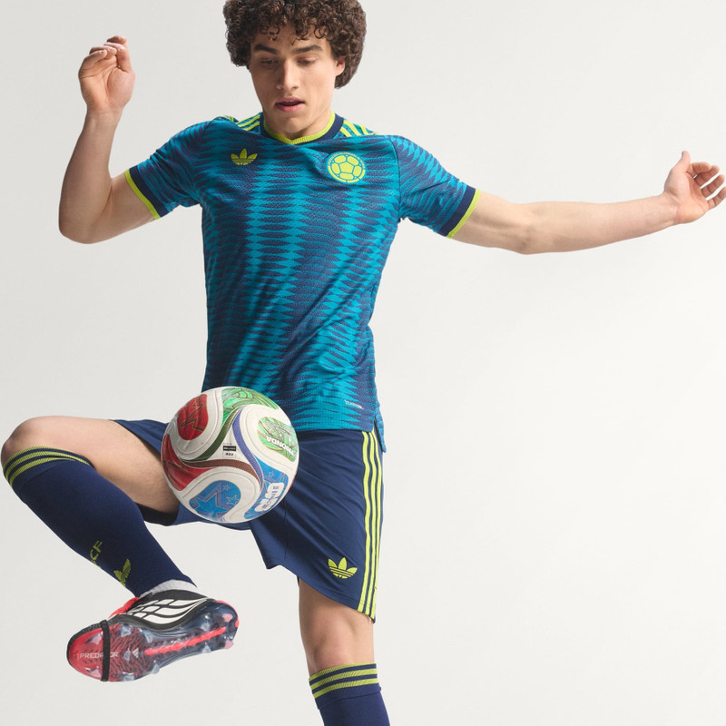 Colombia 26 Away Authentic Jersey 13