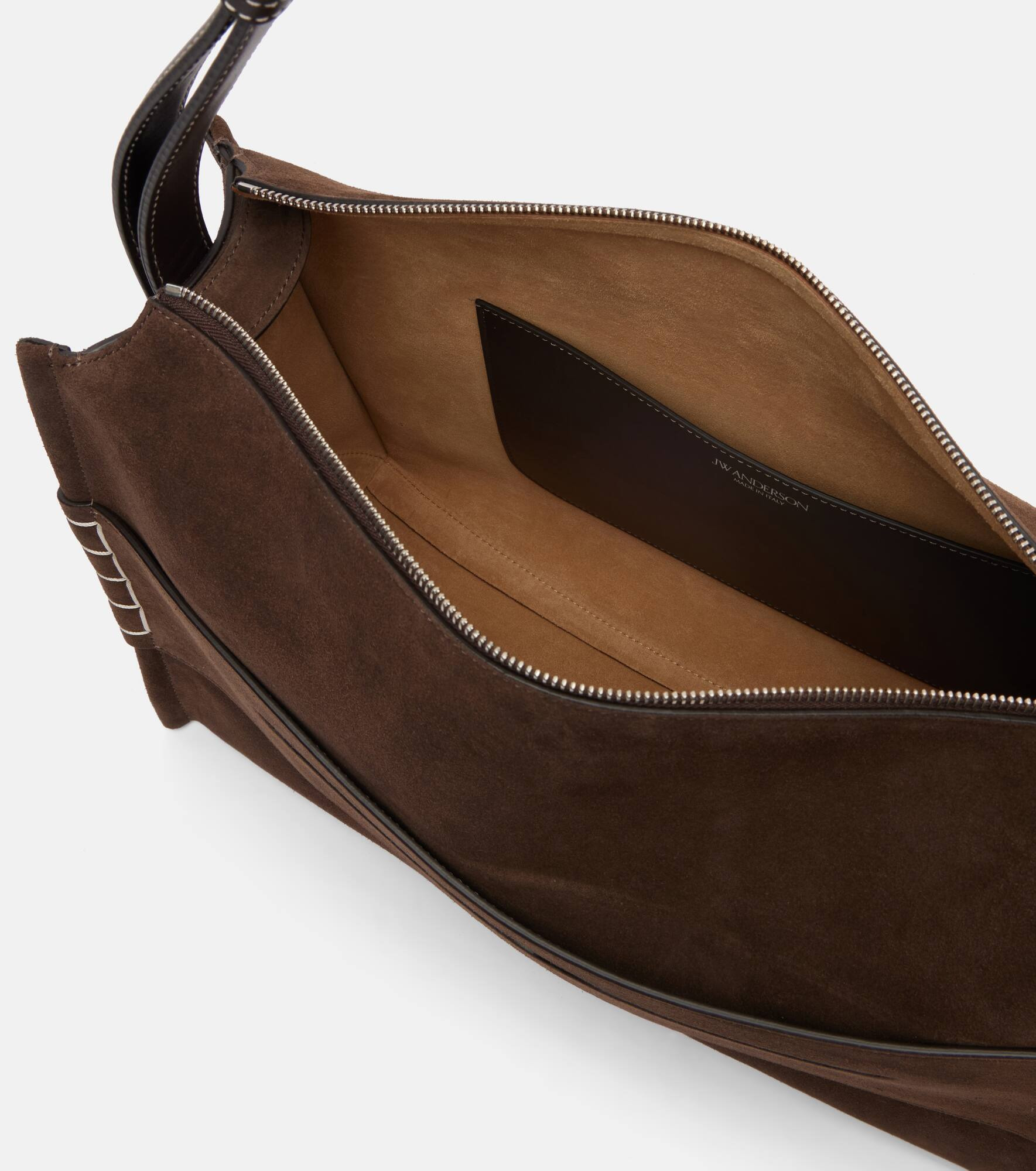 Loafer suede tote bag - 3