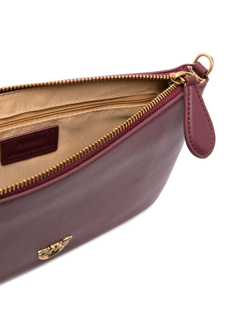 Flat Love leather crossbody bag 5