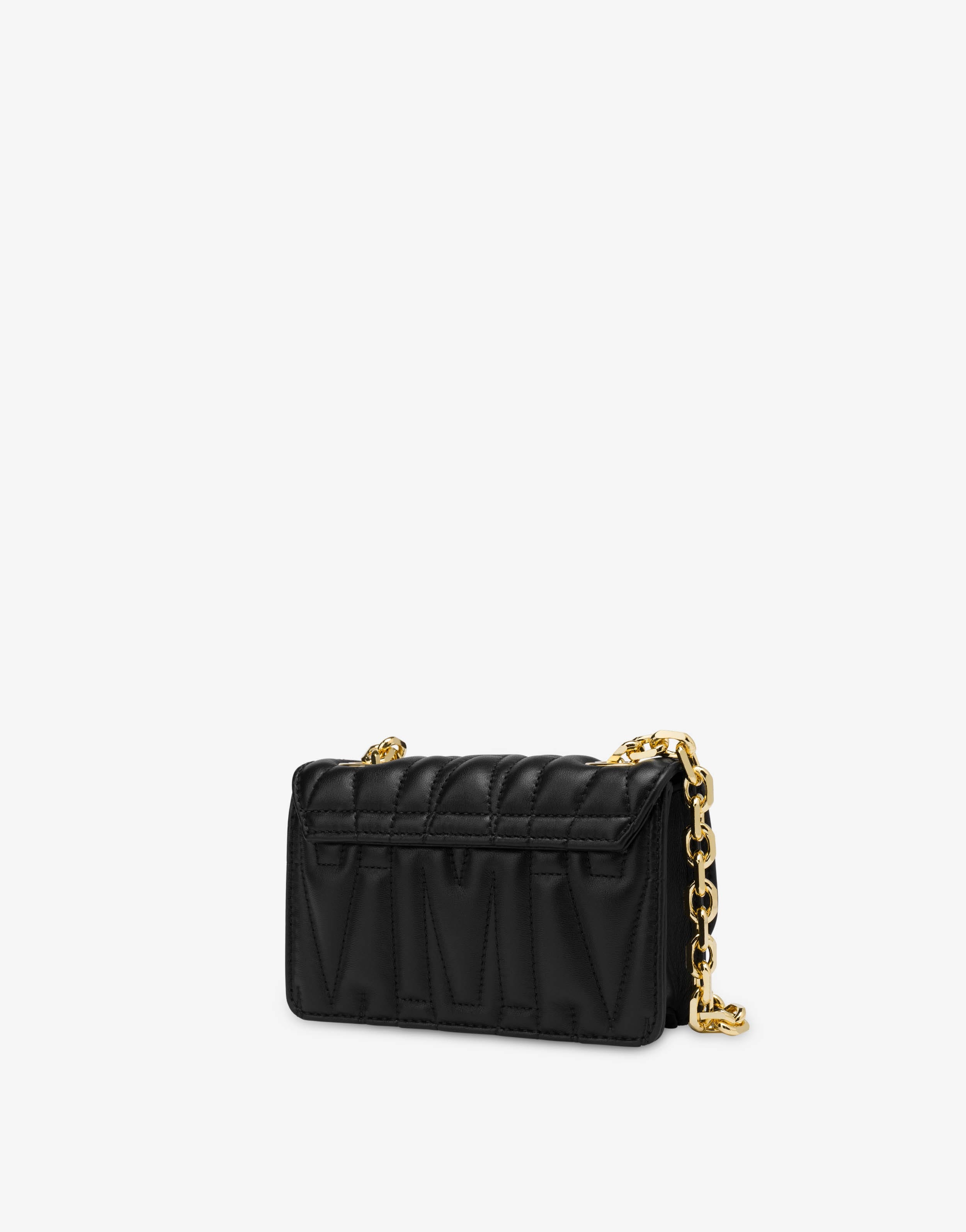 MINI QUILTED M BAG WITH SHOULDER STRAP - 2