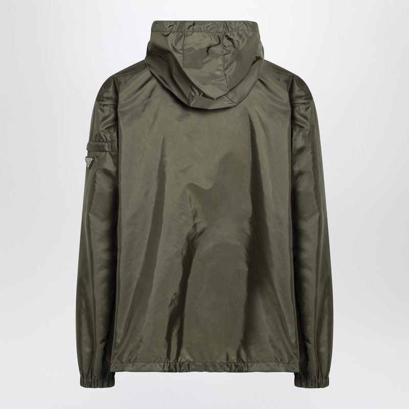 Prada Green Military Jacket In Re-Nylon Men - 2