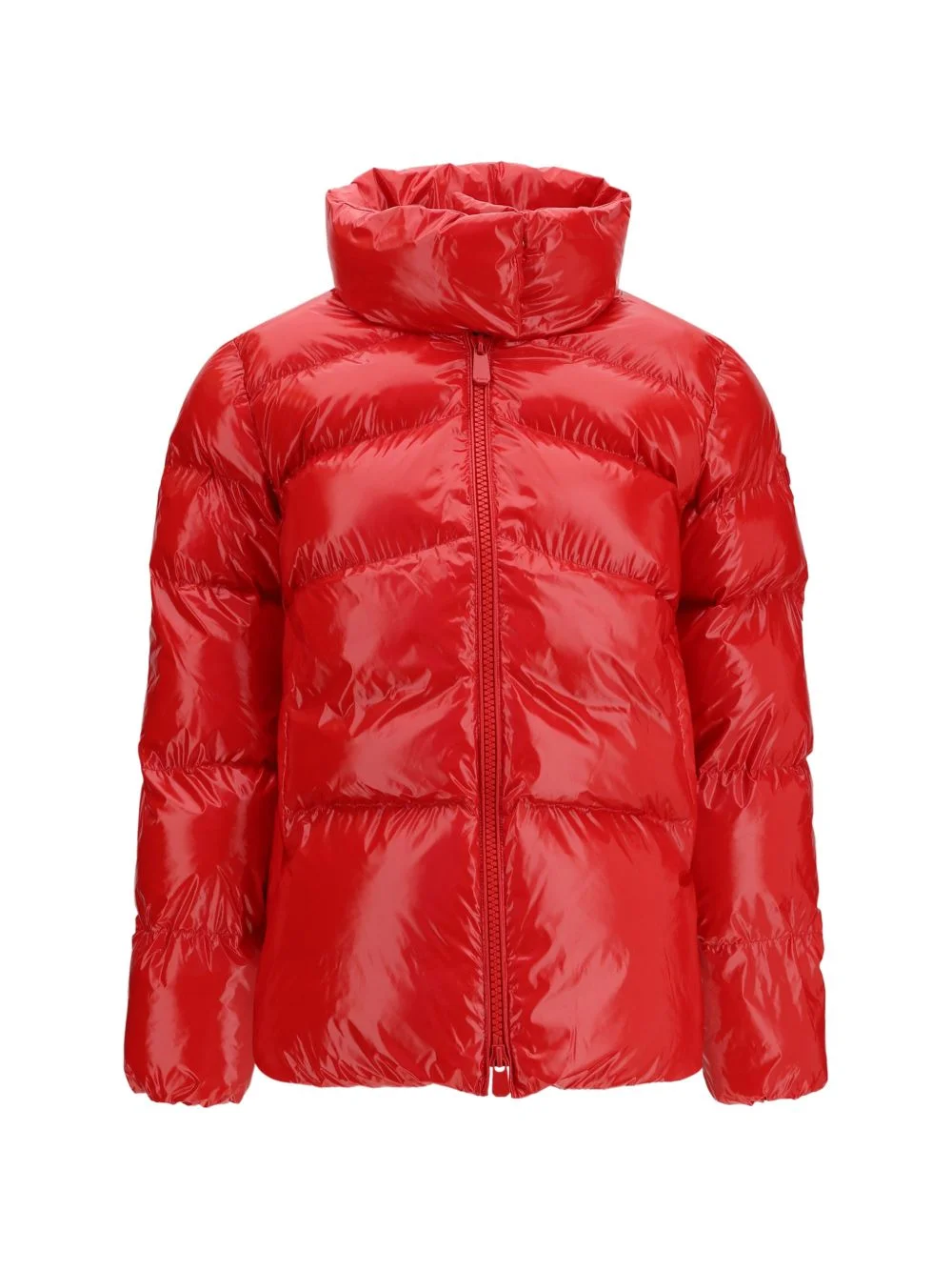 quilted high-neck jacket - 1