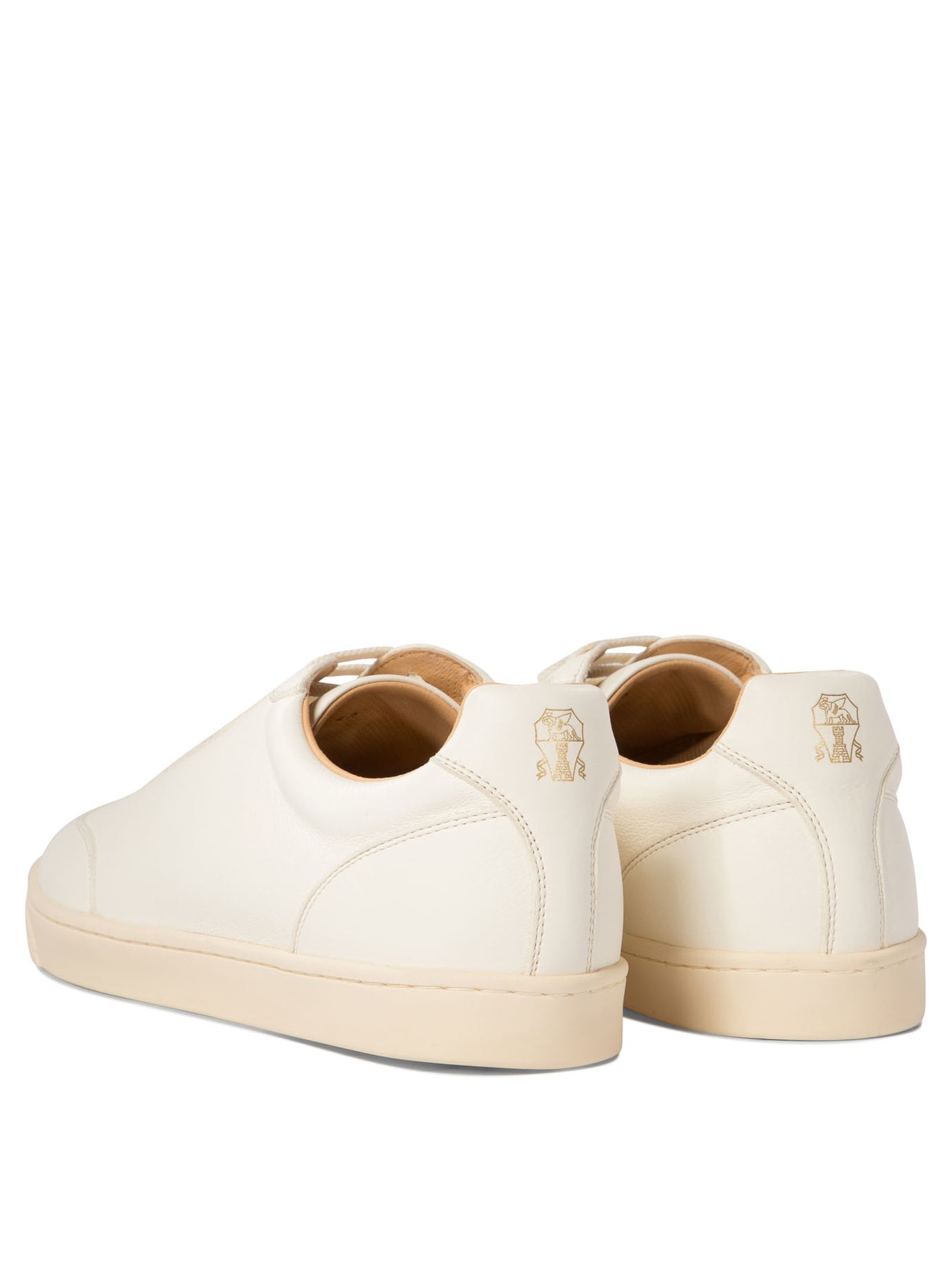 Leather Sneakers Sneakers & Slip-On White - 4