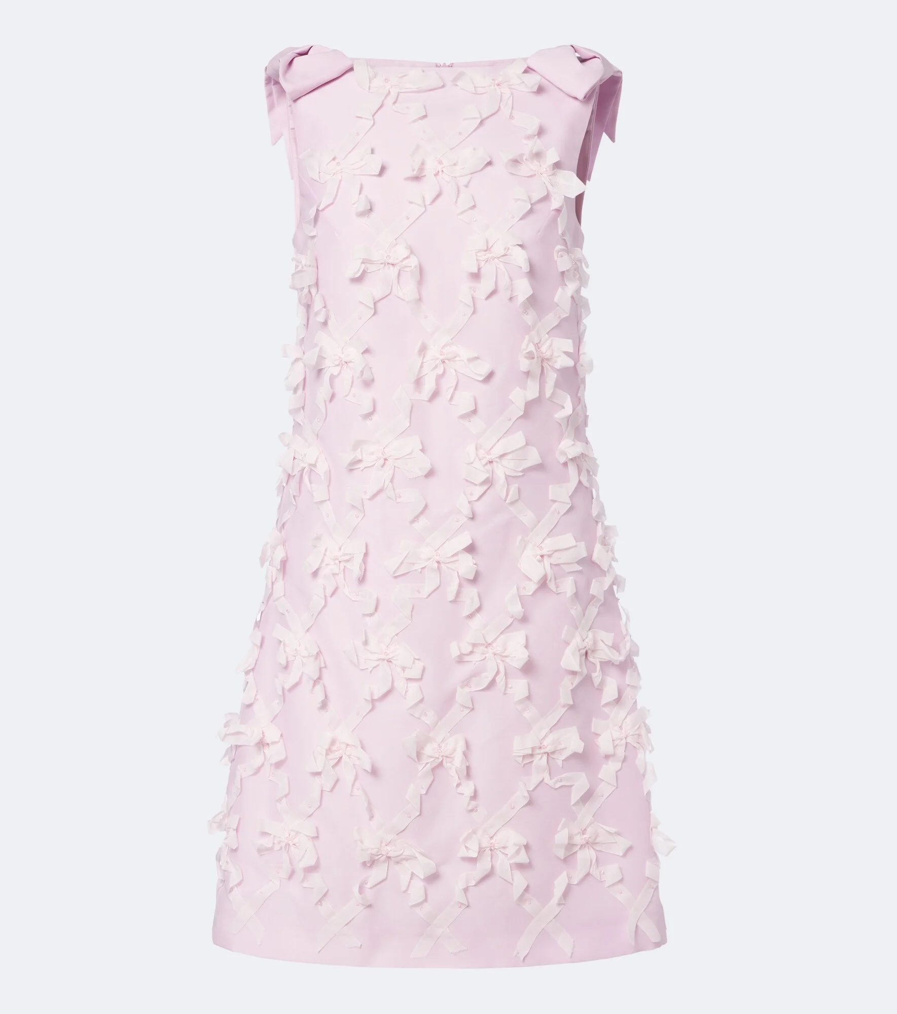 Bow-detail embellished minidress - 1