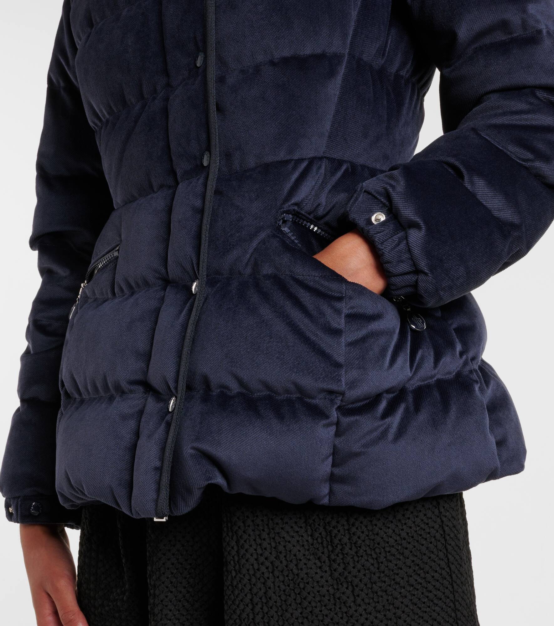 Barante velour twill down jacket - 5