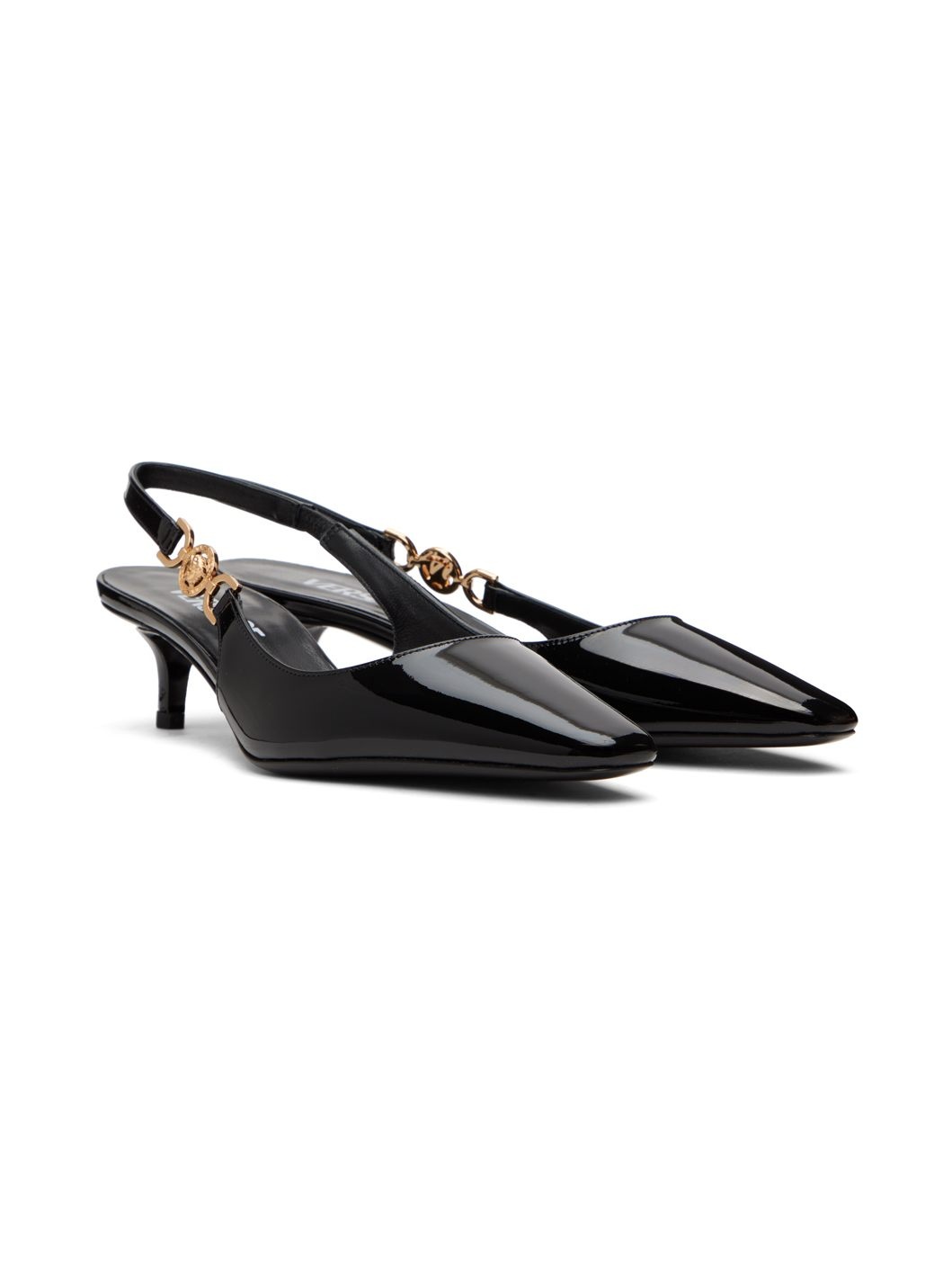 Black Medusa '95 Slingback Heels - 4