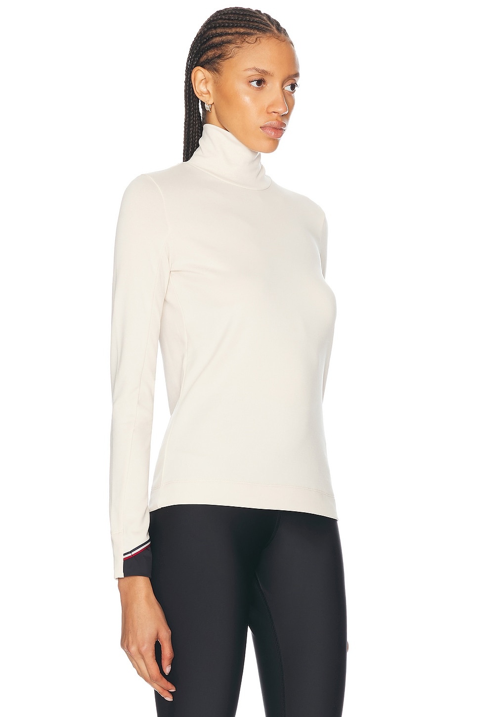 Long Sleeve Turtleneck Top - 2