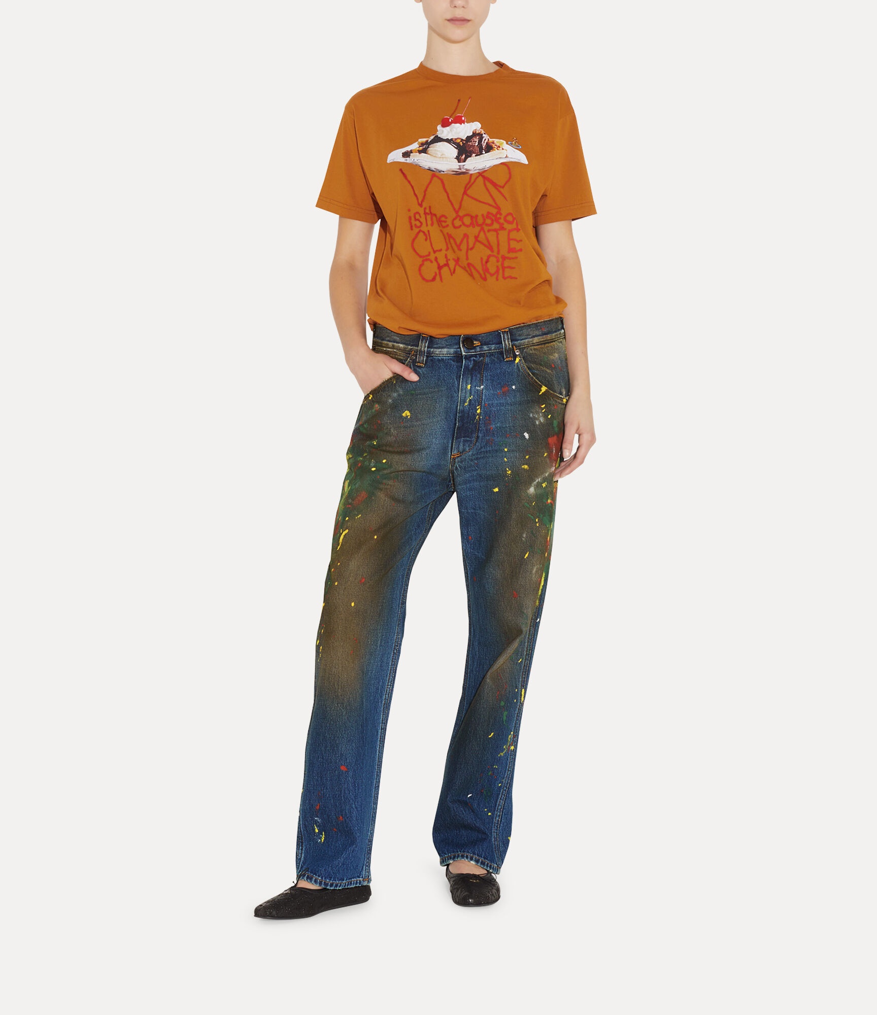 Vivienne Westwood BANANA SPLIT CLASSIC T-SHIRT | REVERSIBLE