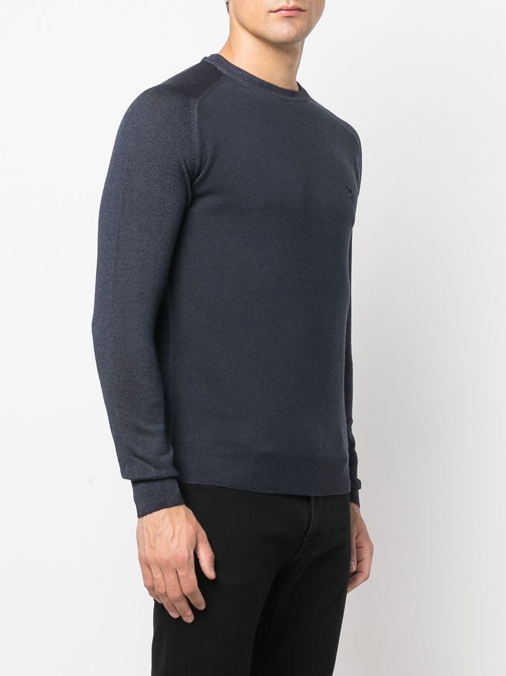 fine-knit virgin wool jumper - 3