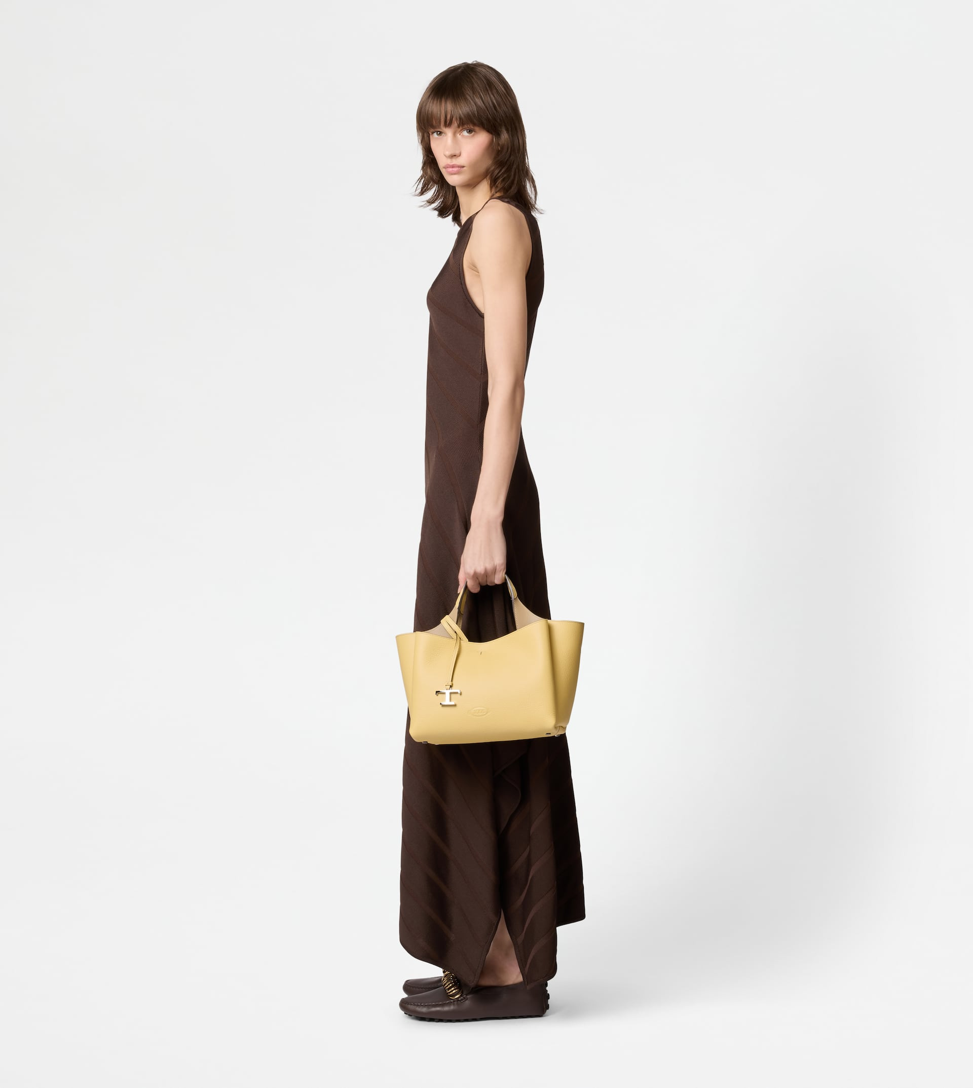 BAG IN LEATHER MINI - YELLOW - 7