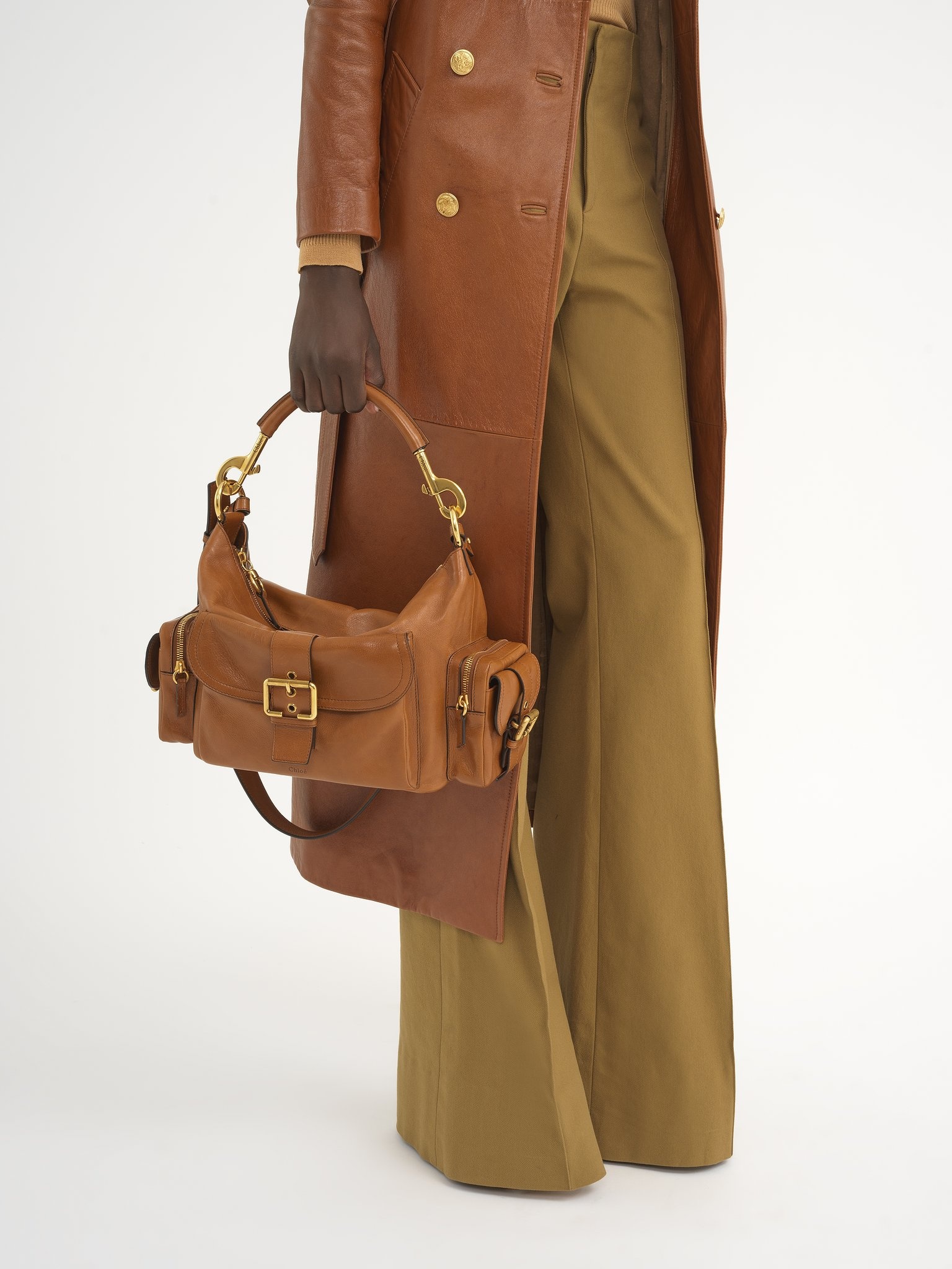 CAMERA BAG IN SOFT LEATHER - 8