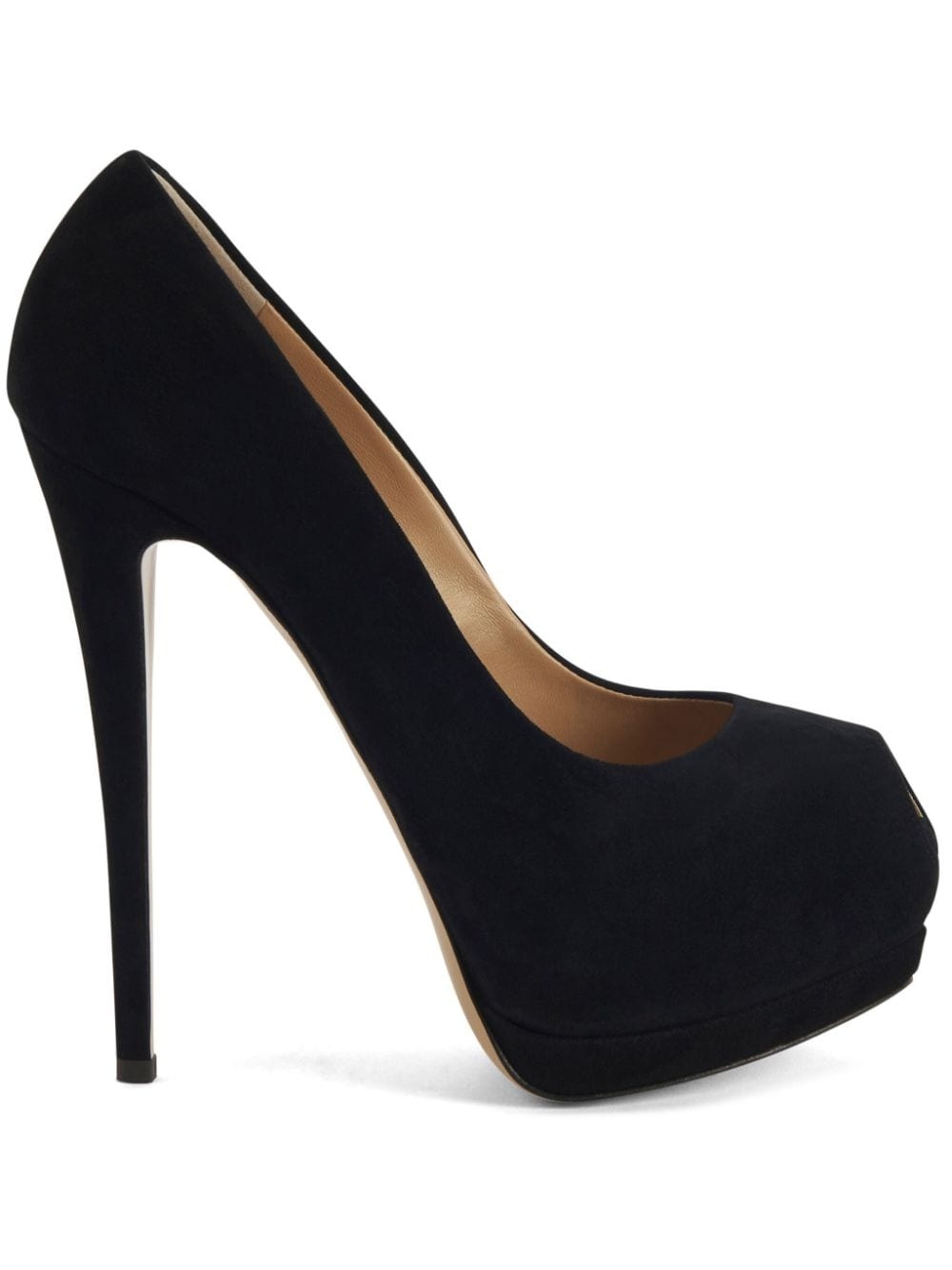 Sharon 130mm suede pumps - 1