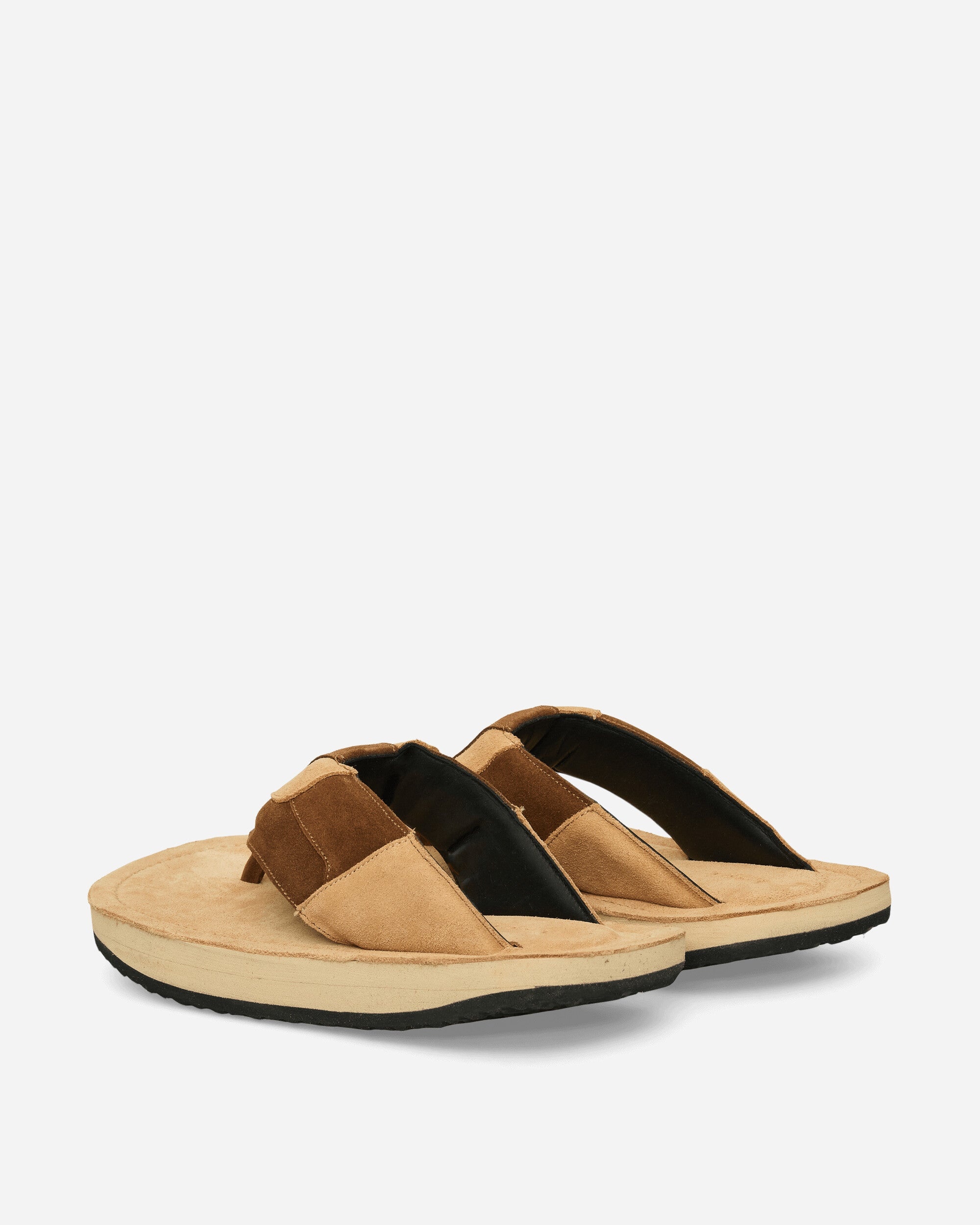 Women's XXL Flip Flops Brown - 4