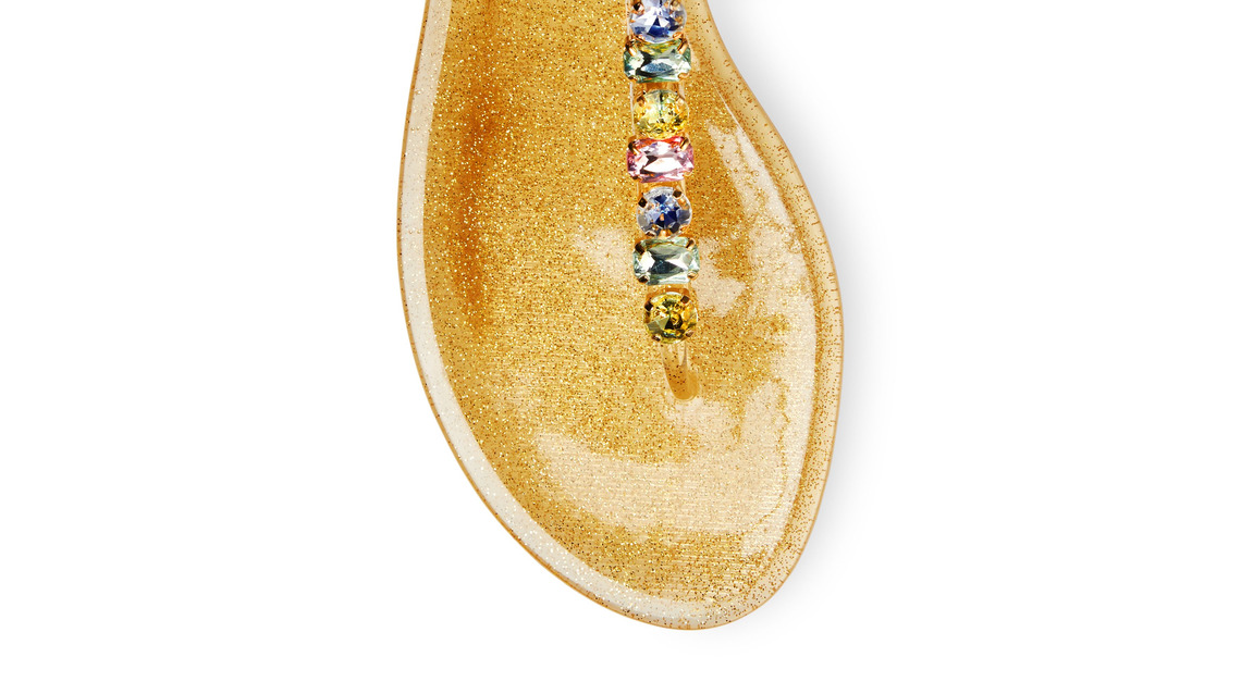 JAIDE GEM JELLY SANDAL - 2