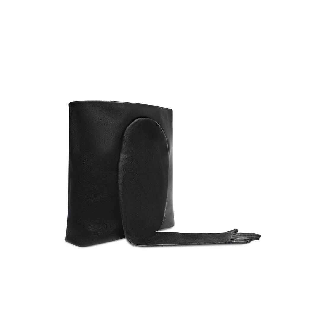 Glove Large Tote Bag  in Black - 4