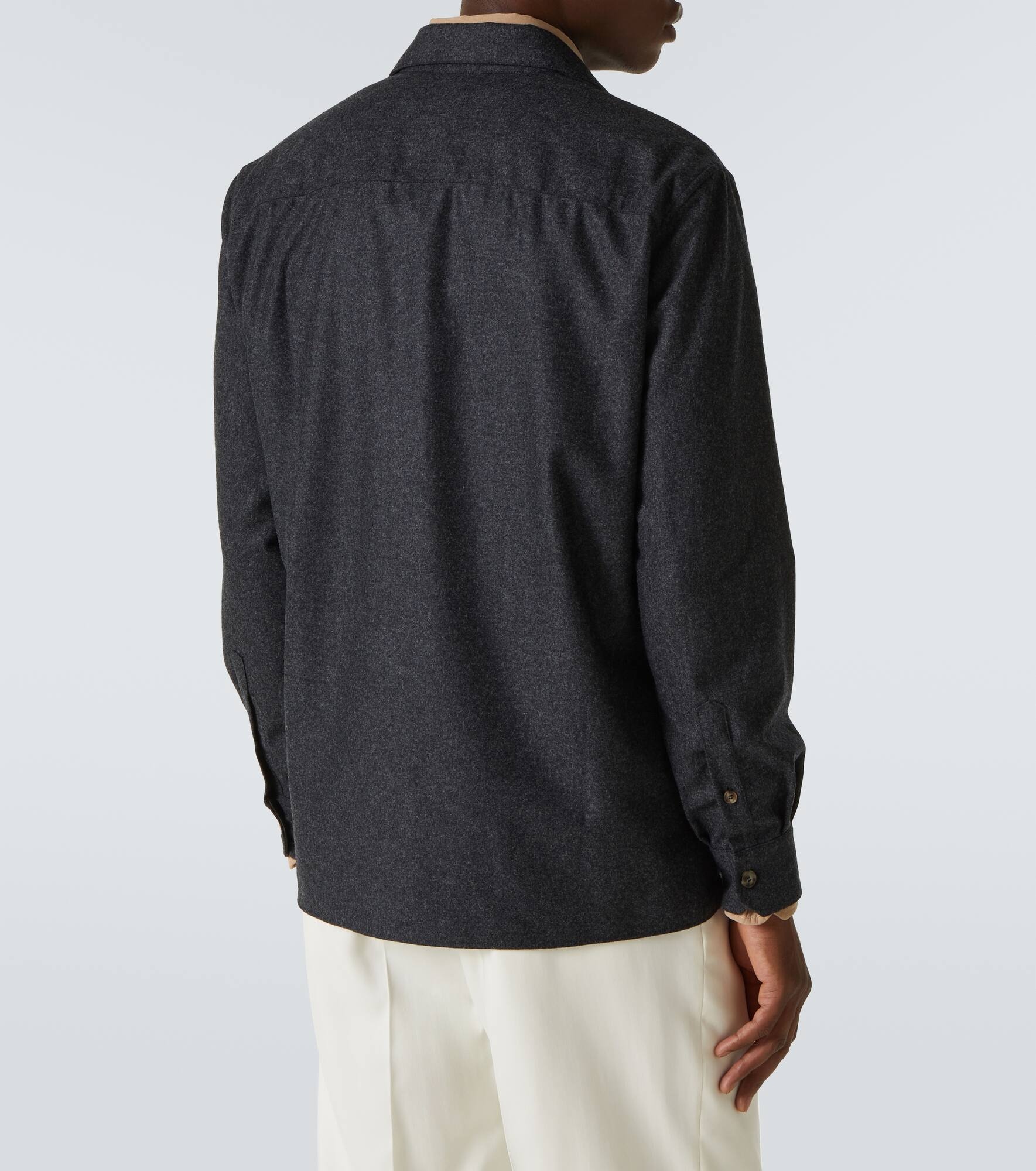 Virgin wool shirt - 4