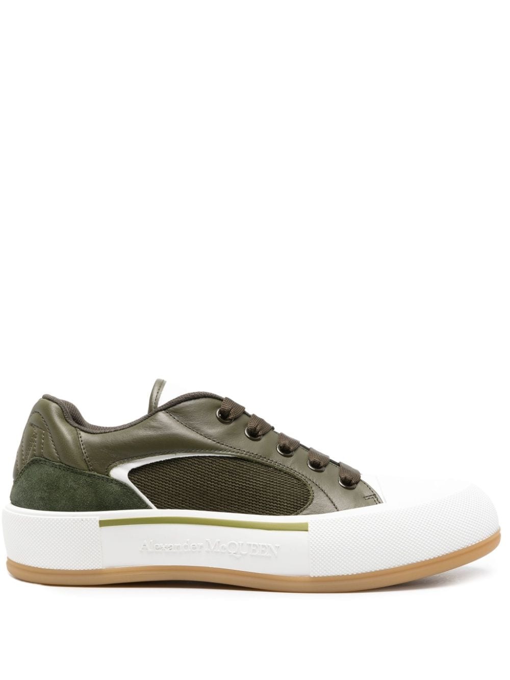 Deck Plimsoll leather sneakers - 1