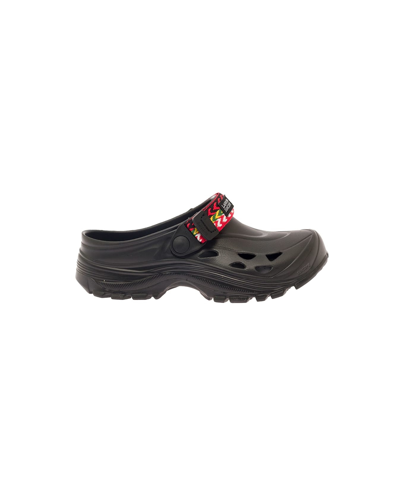 Lanvin X Suikoke Slippers In Black Rubber Woman - 1