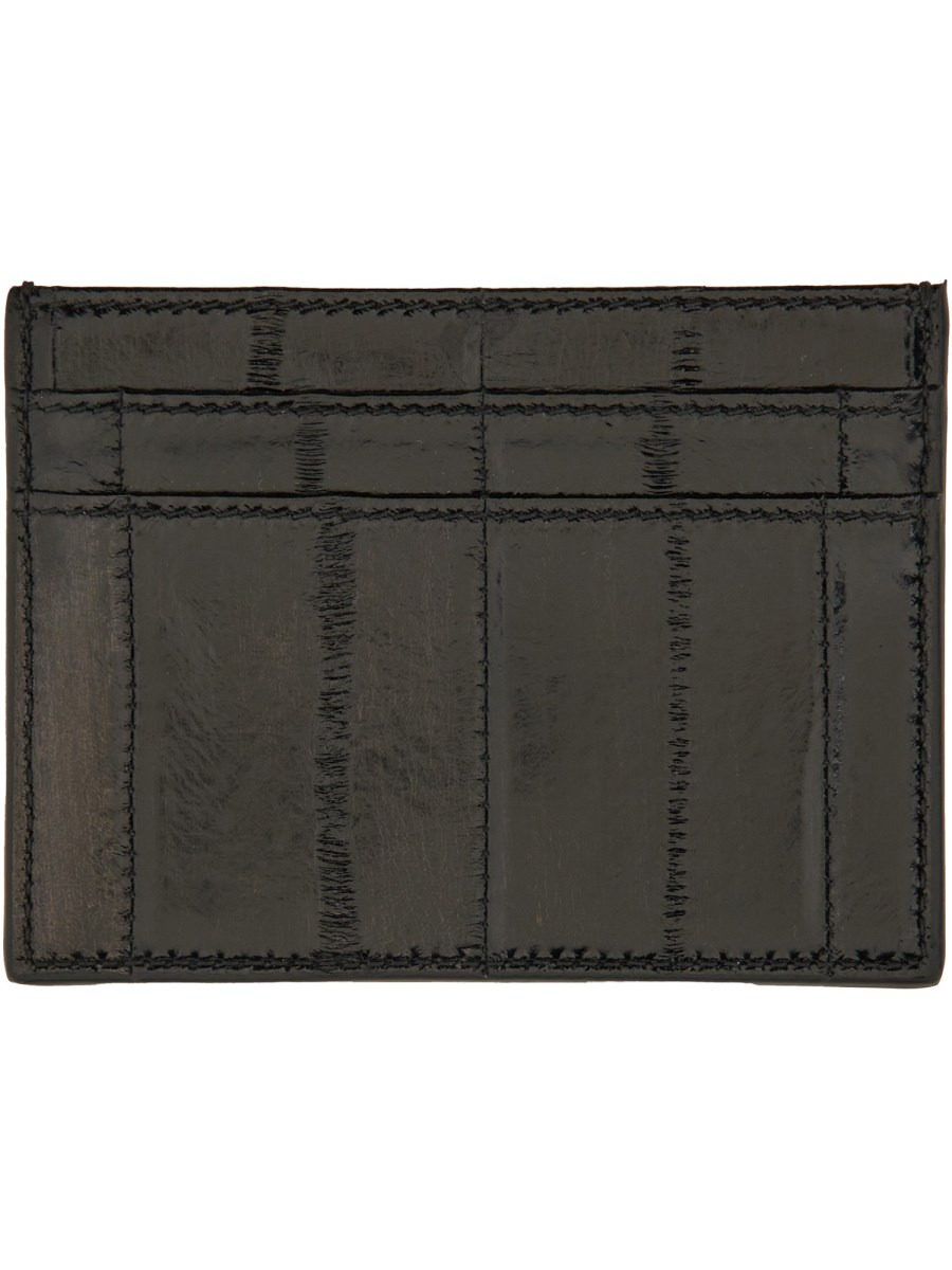 EEL SKIN CARD CASE - 2