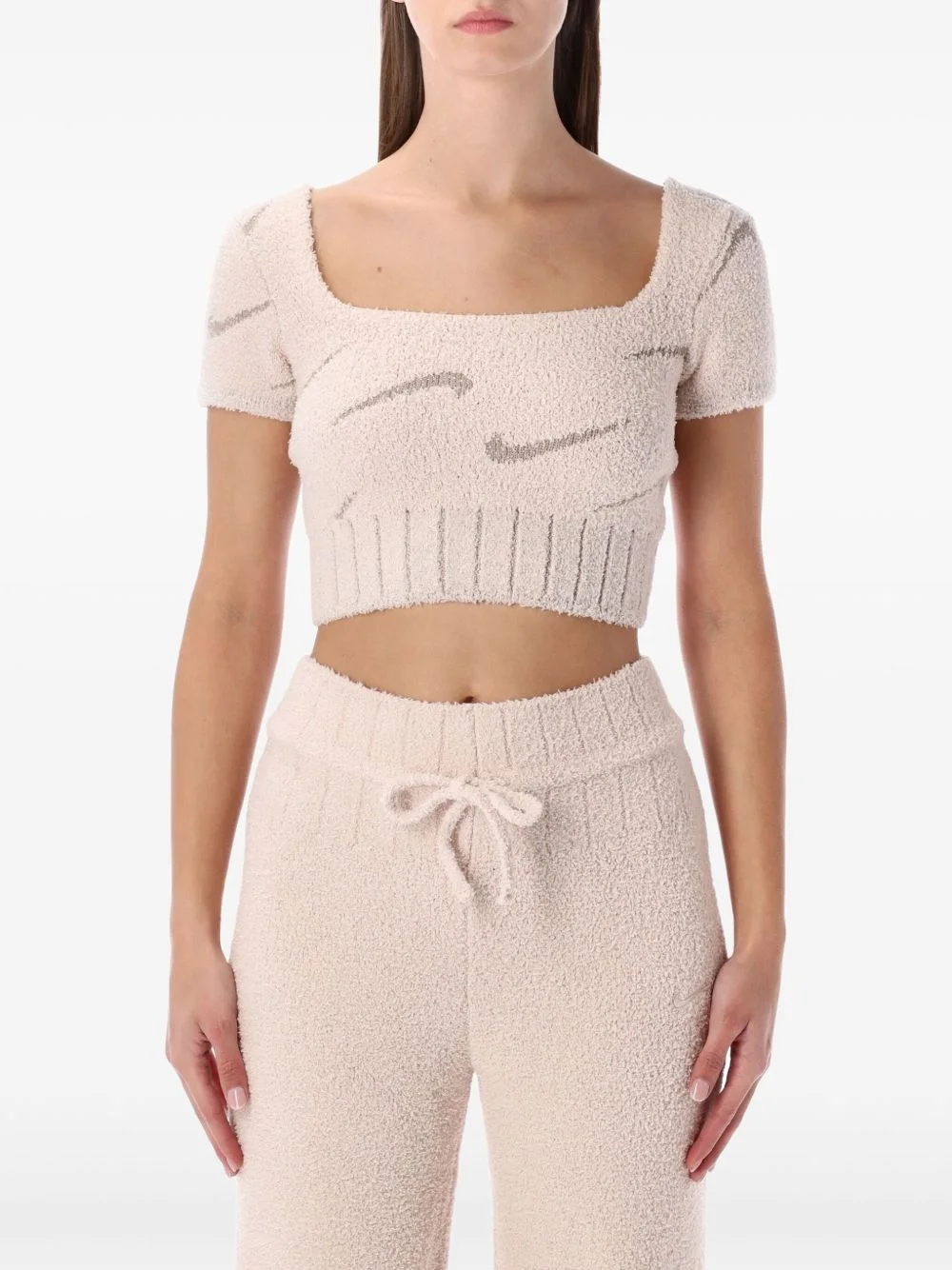 square-neck logo top - 1