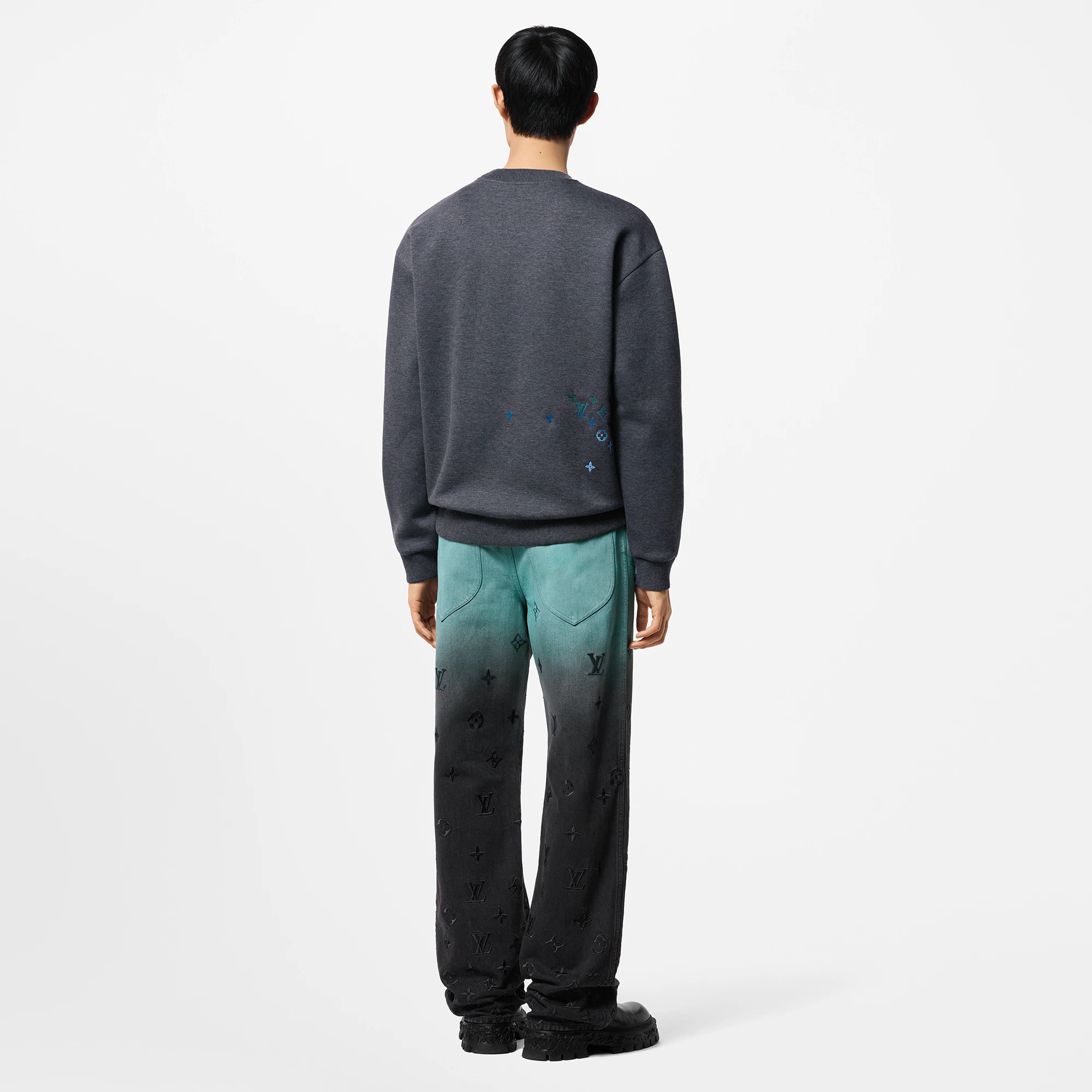 Embroidered Cotton Sweatshirt - 3