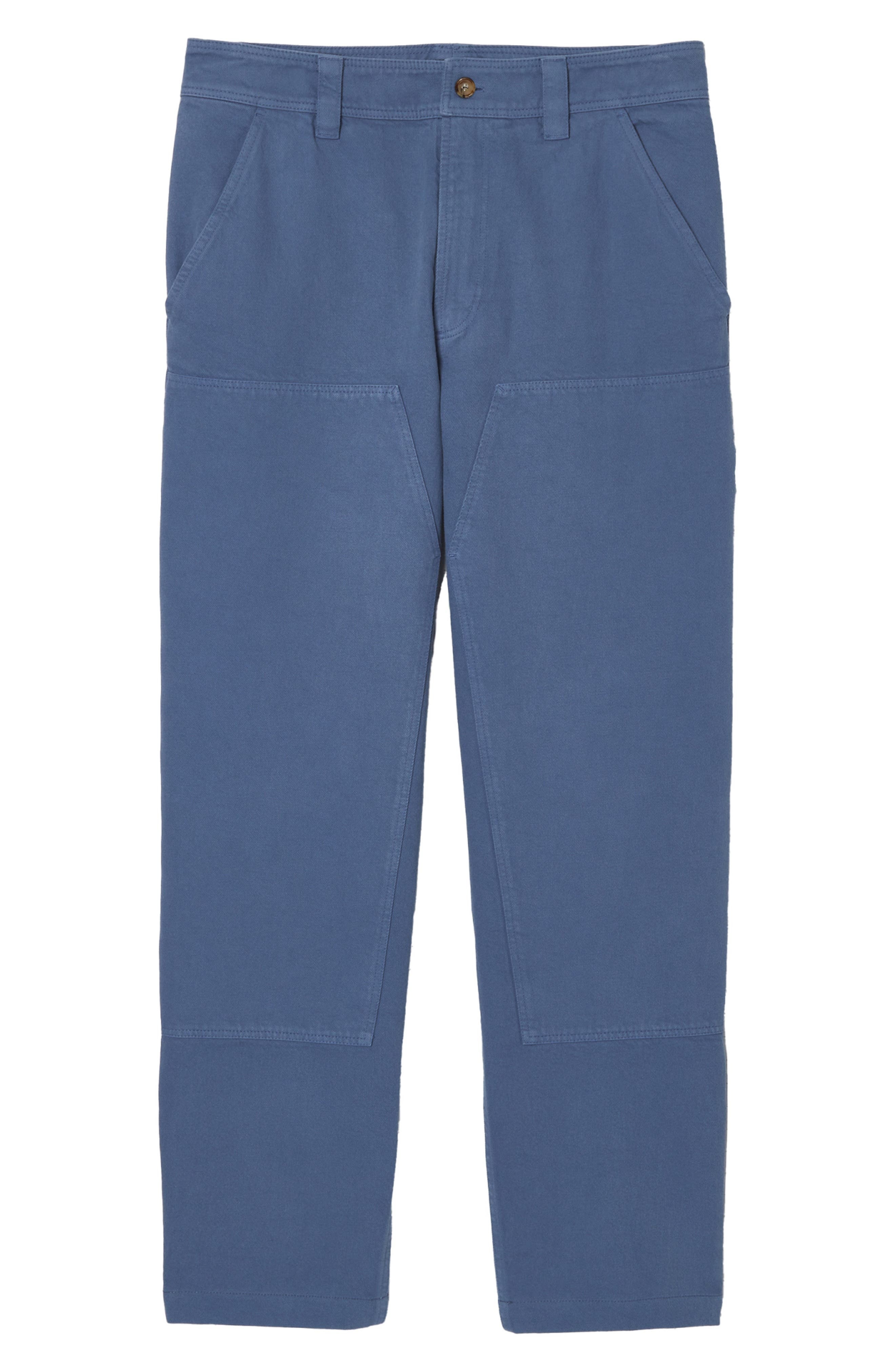 A.P.C. Gustav Loose Fit Organic Cotton Carpenter Pants in Iaa at Nordstrom - 3