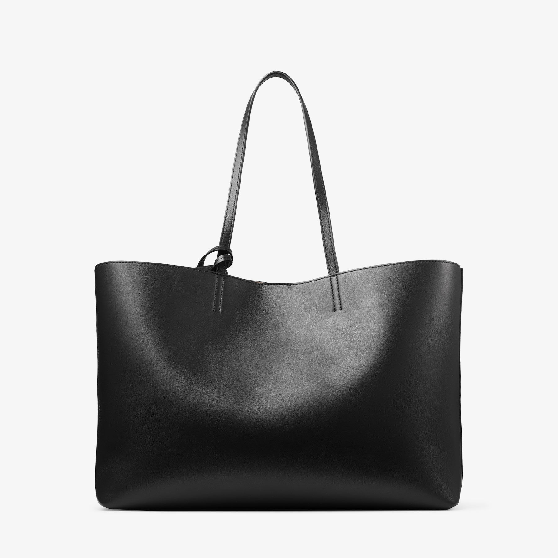 Nine2Five East-West
Black Smooth Calf Leather Tote Handbag - 5
