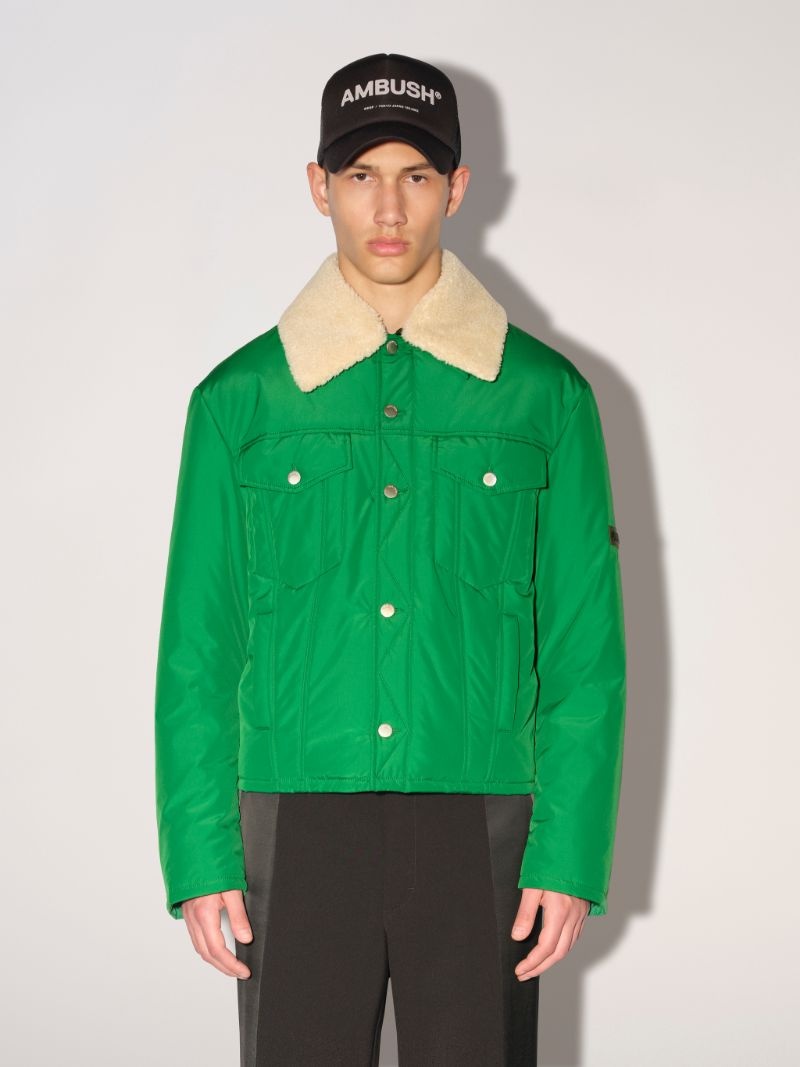PADDED BUTTON JACKET - 3
