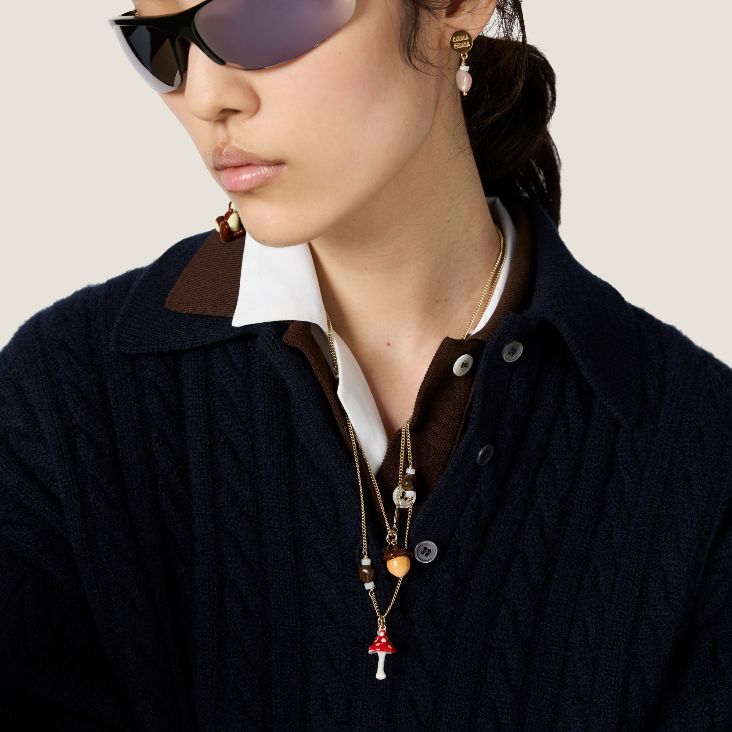 Metal necklace - 2