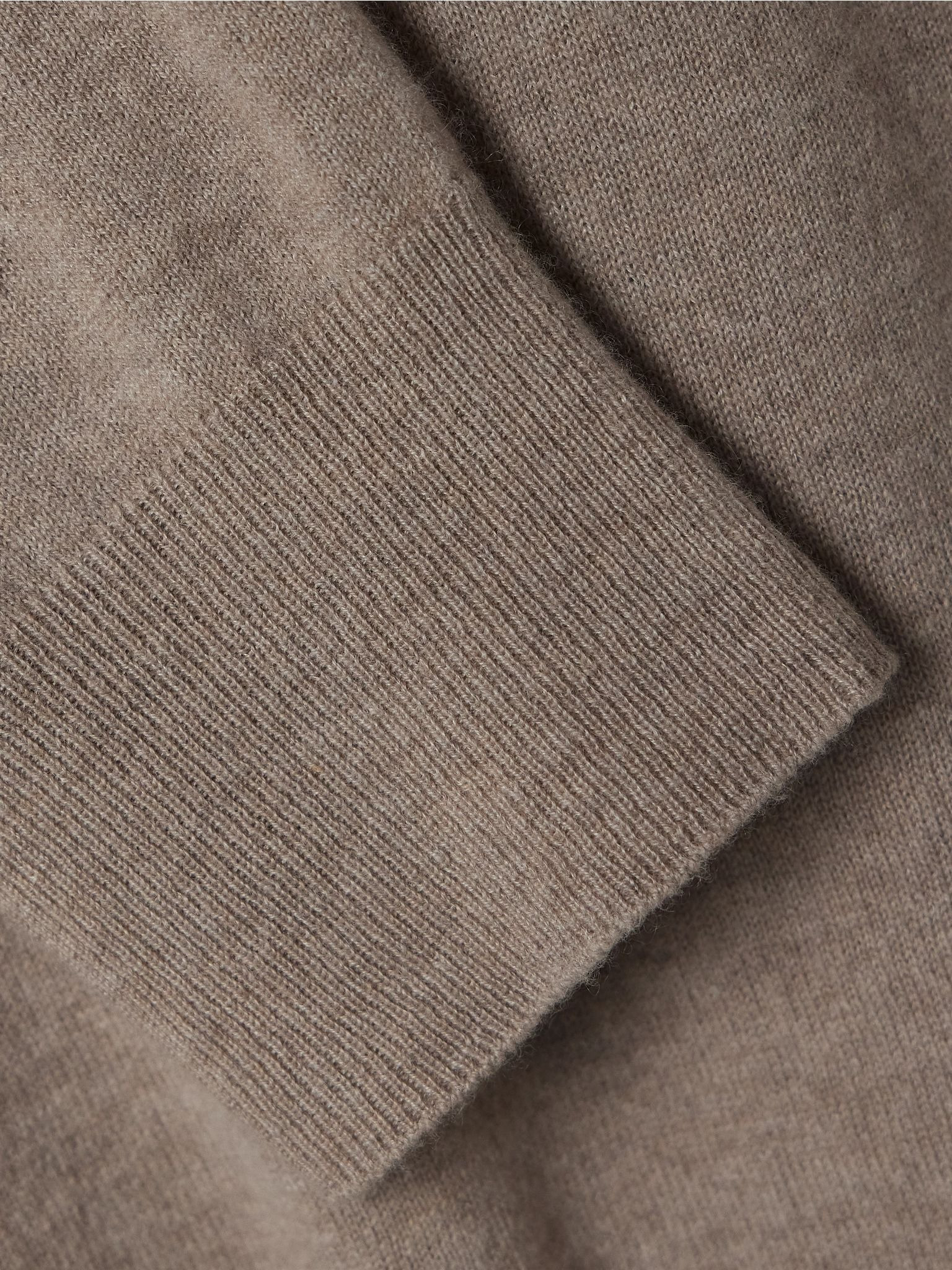 Jabari cashmere turtleneck sweater Beige - 5
